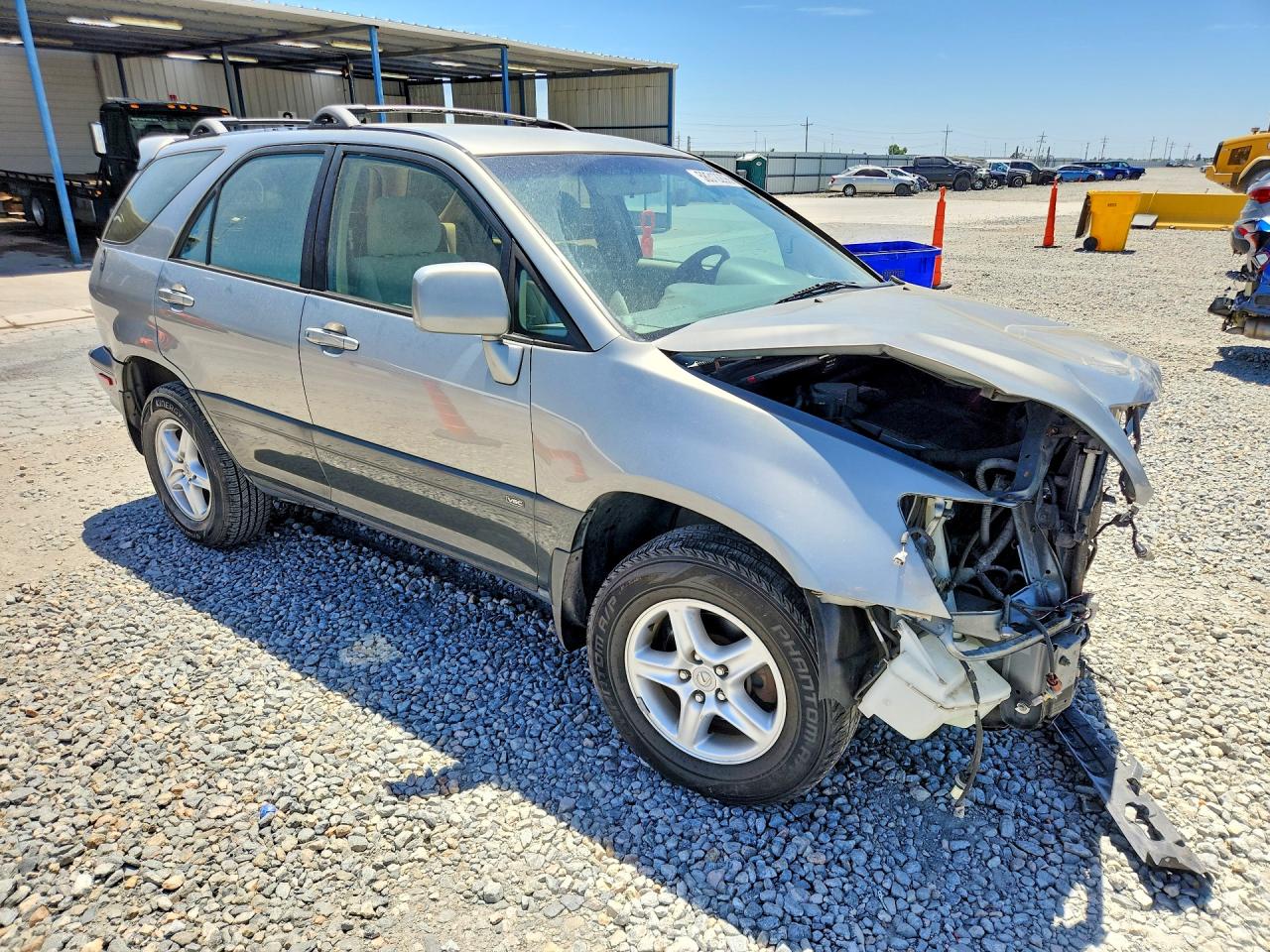 2001 Lexus Rx 300 Silver vin: JTJGF10U410089396