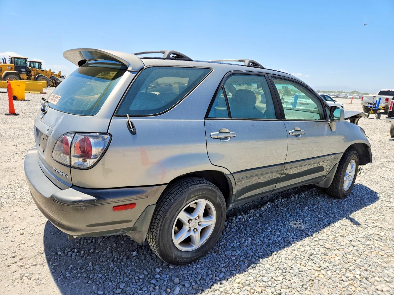 2001 Lexus Rx 300 Silver vin: JTJGF10U410089396