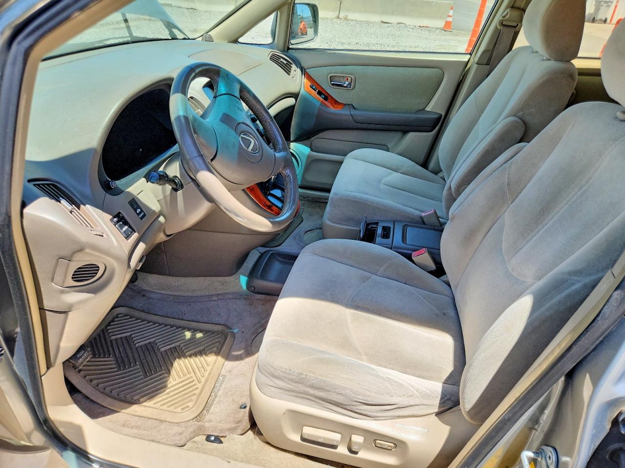 2001 Lexus Rx 300 Silver vin: JTJGF10U410089396