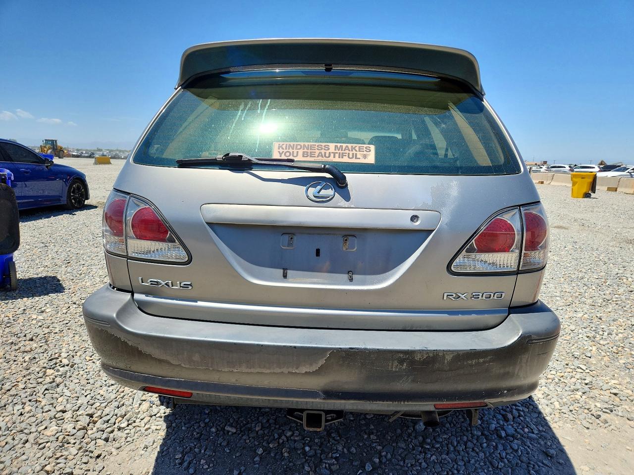 2001 Lexus Rx 300 Silver vin: JTJGF10U410089396
