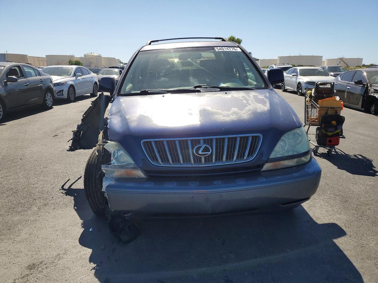 2001 Lexus Rx 300 Blue vin: JTJGF10U410099281