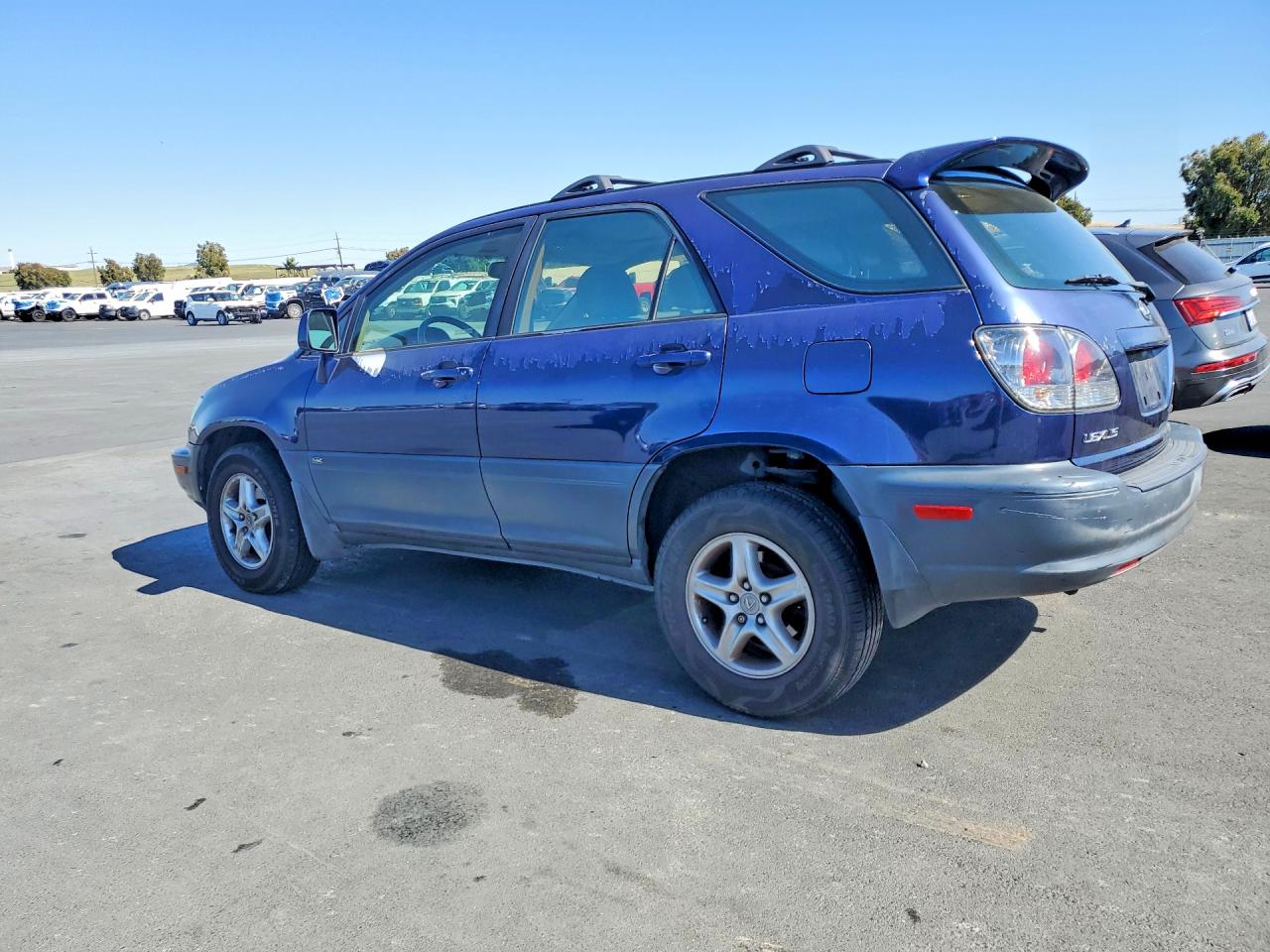 2001 Lexus Rx 300 Blue vin: JTJGF10U410099281