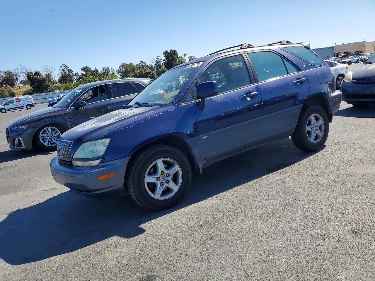 2001 Lexus Rx 300 Blue vin: JTJGF10U410099281