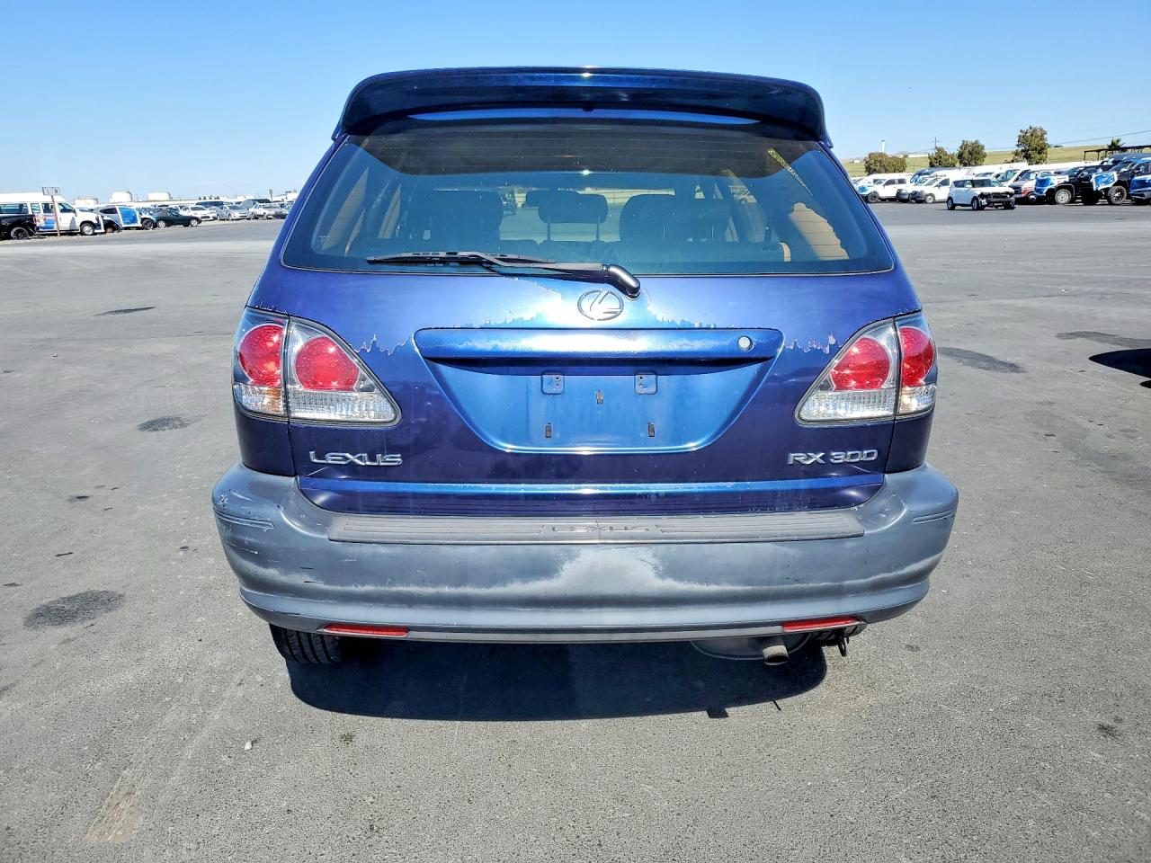 2001 Lexus Rx 300 Blue vin: JTJGF10U410099281