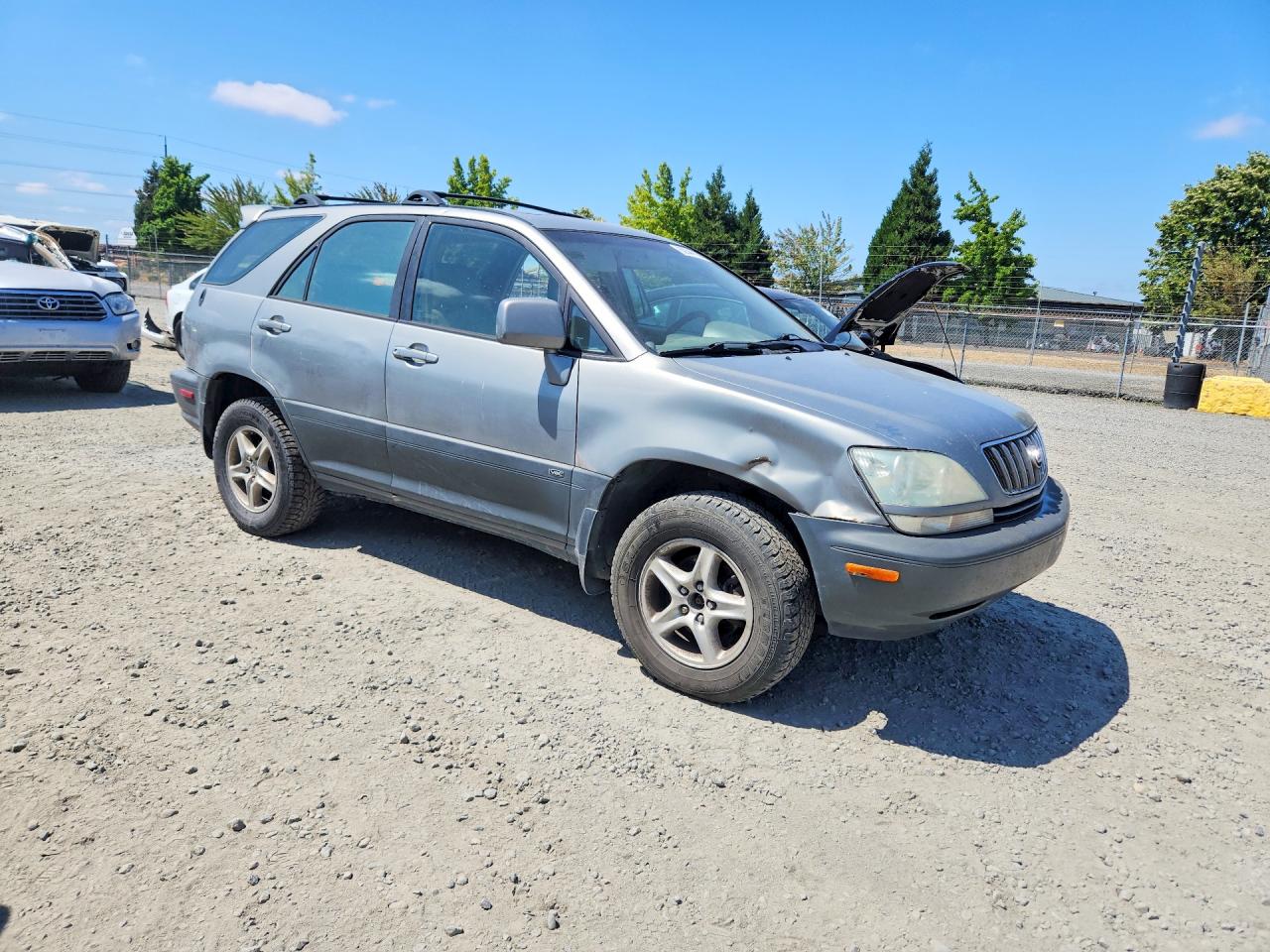 2002 Lexus Rx 300 Silver vin: JTJGF10U420126061