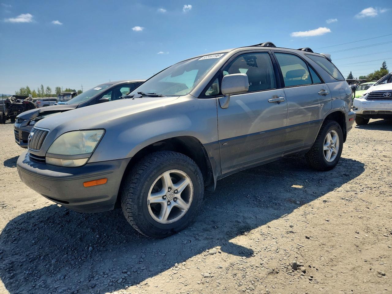 2002 Lexus Rx 300 Silver vin: JTJGF10U420126061