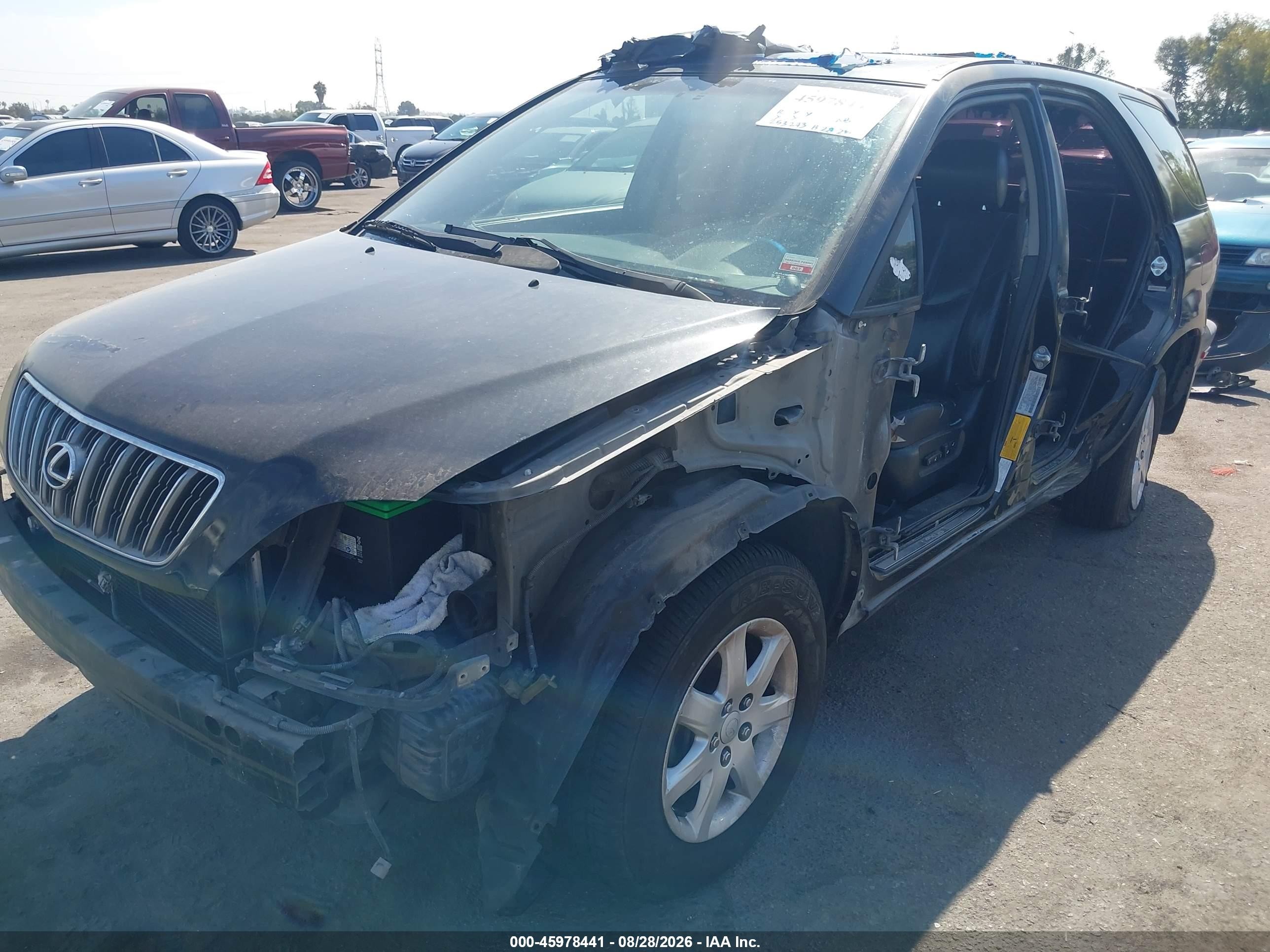 2002 Lexus Rx 300 Black vin: JTJGF10U420142969