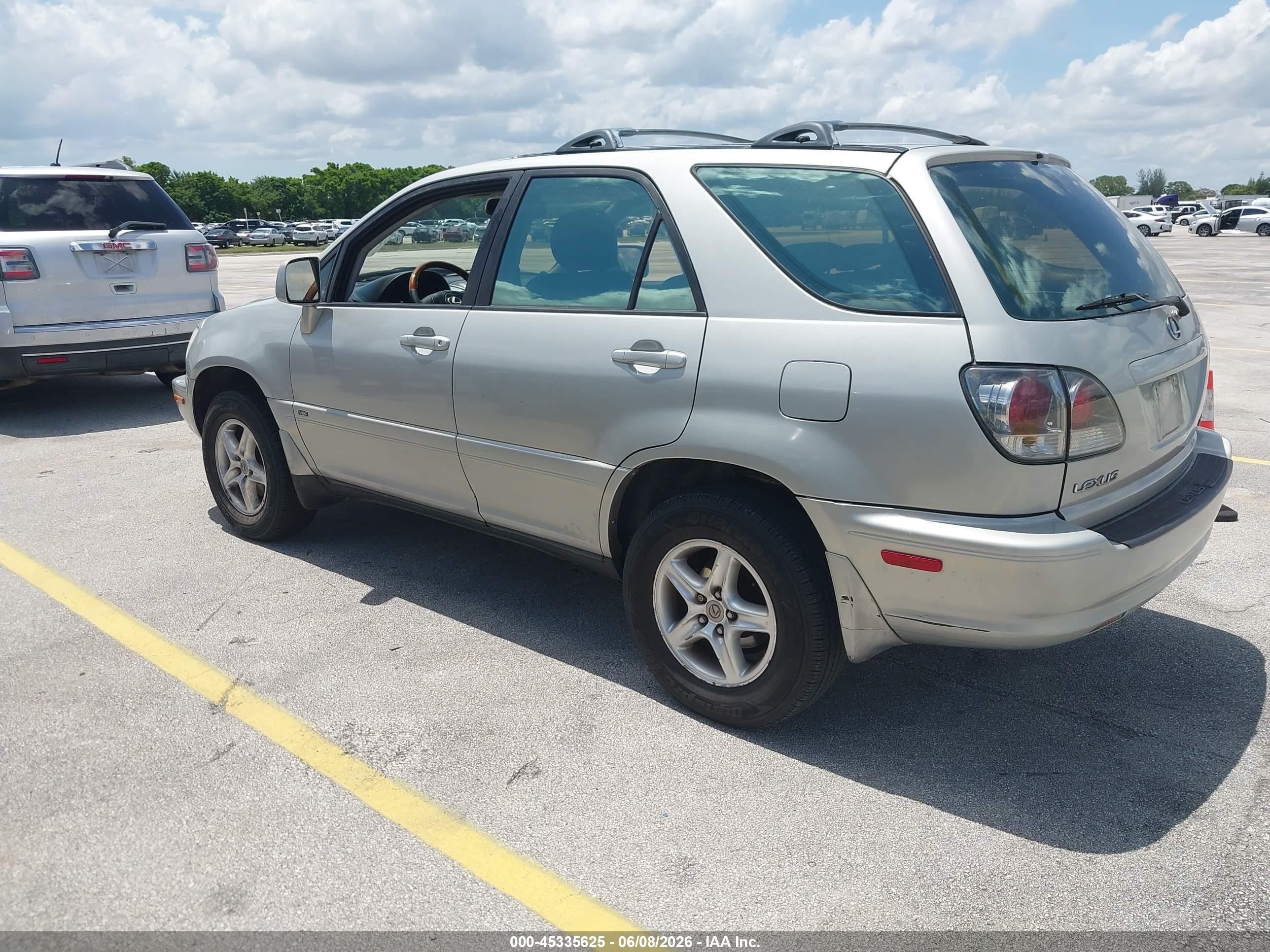 2003 Lexus Rx 300   Silver vin: JTJGF10U430156792