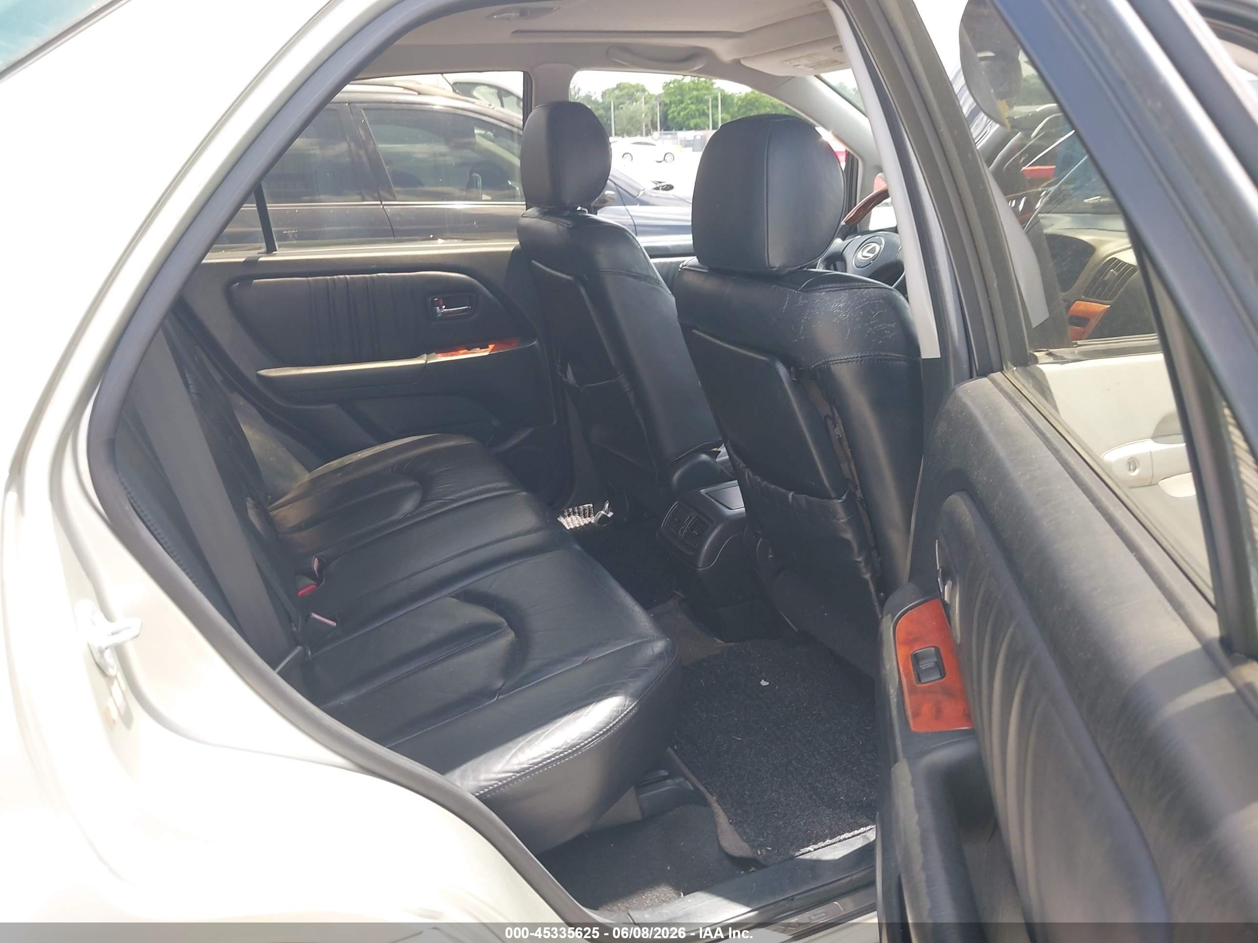 2003 Lexus Rx 300   Silver vin: JTJGF10U430156792