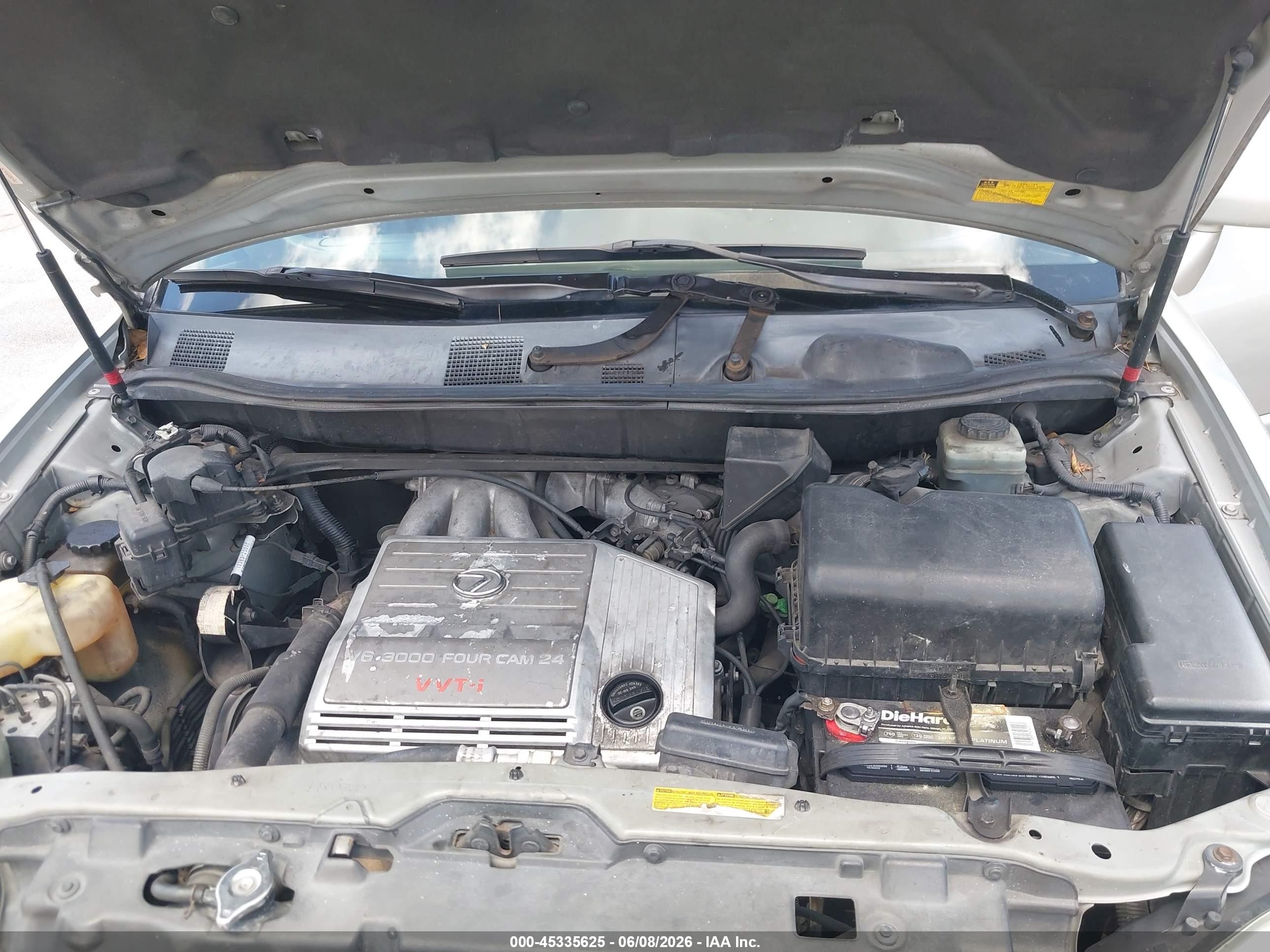 2003 Lexus Rx 300   Silver vin: JTJGF10U430156792