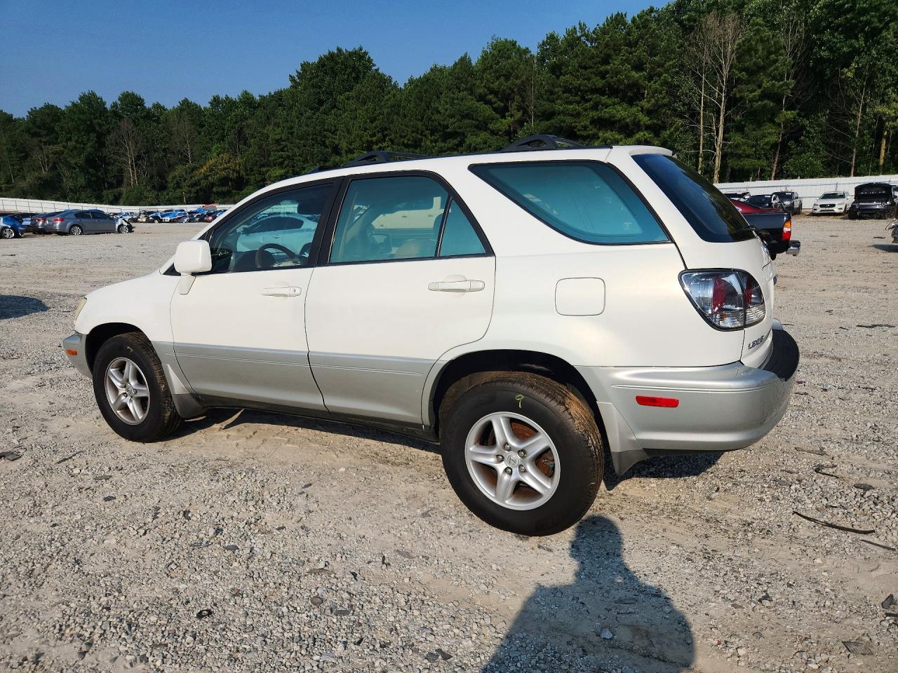 2003 Lexus Rx 300 White vin: JTJGF10U430160731