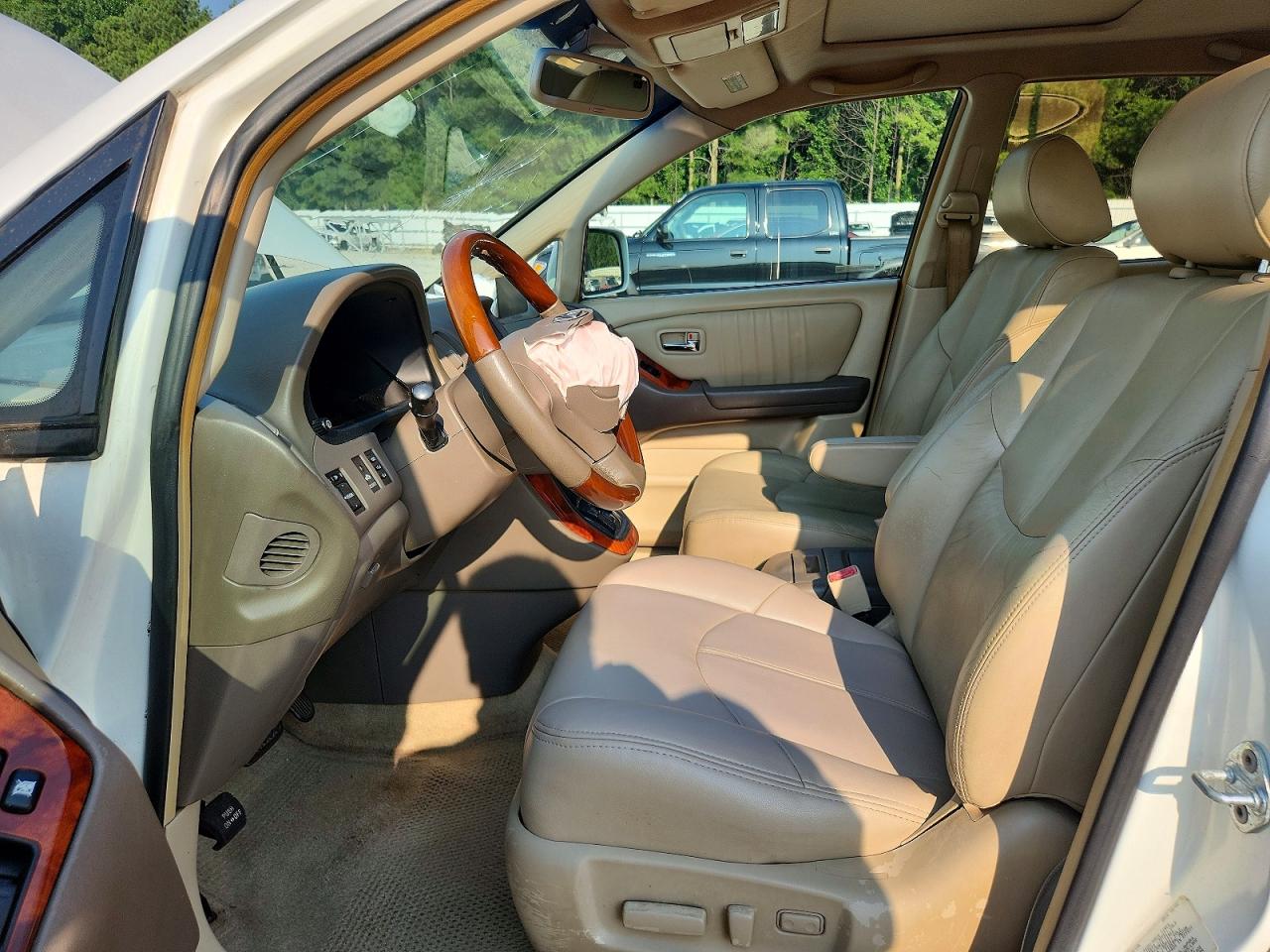 2003 Lexus Rx 300 White vin: JTJGF10U430160731