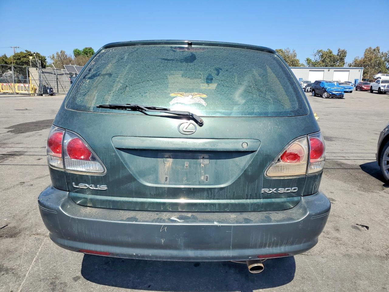 2001 Lexus Rx 300 Green vin: JTJGF10U510105105