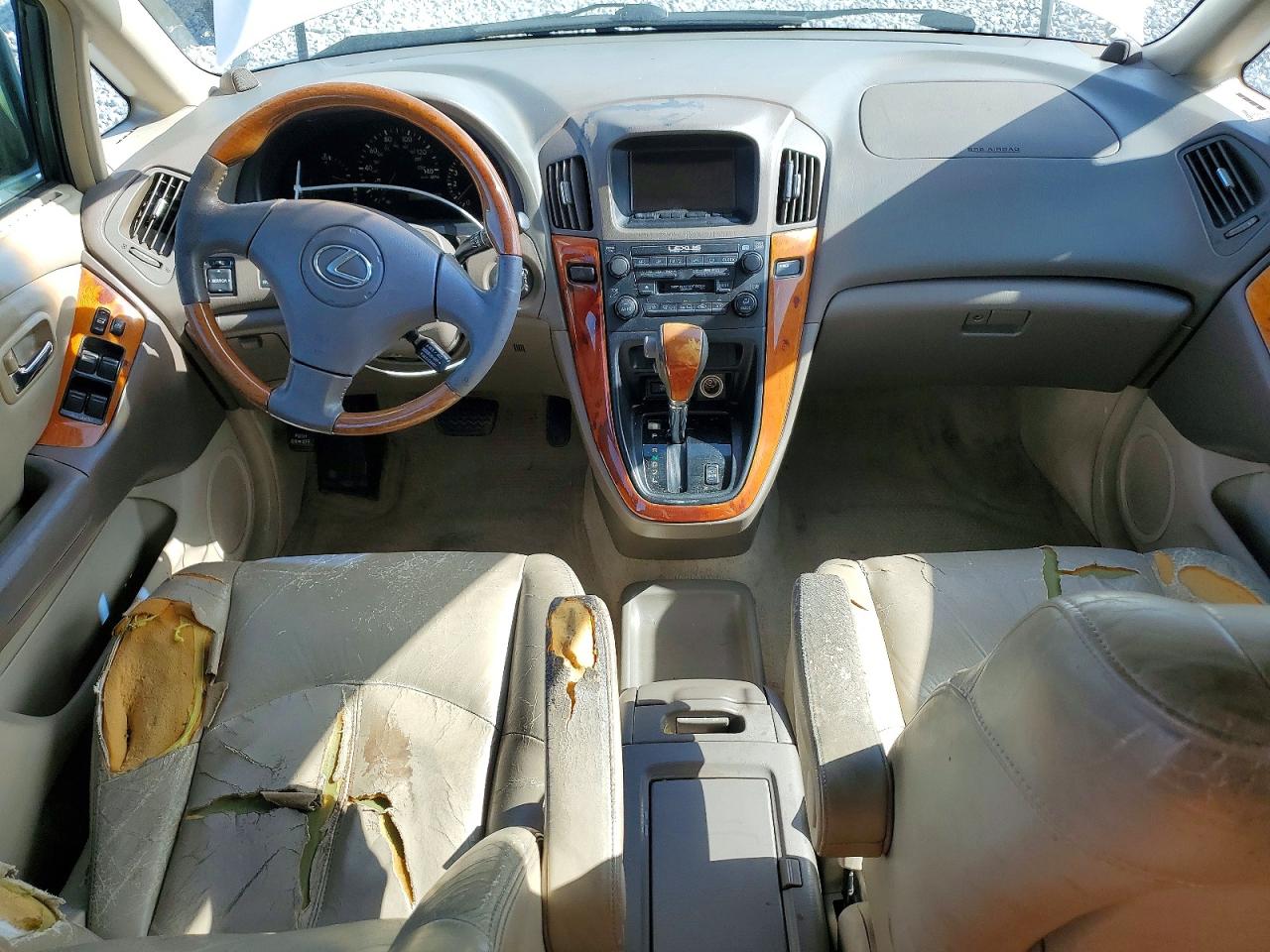 2001 Lexus Rx 300 White vin: JTJGF10U510110496