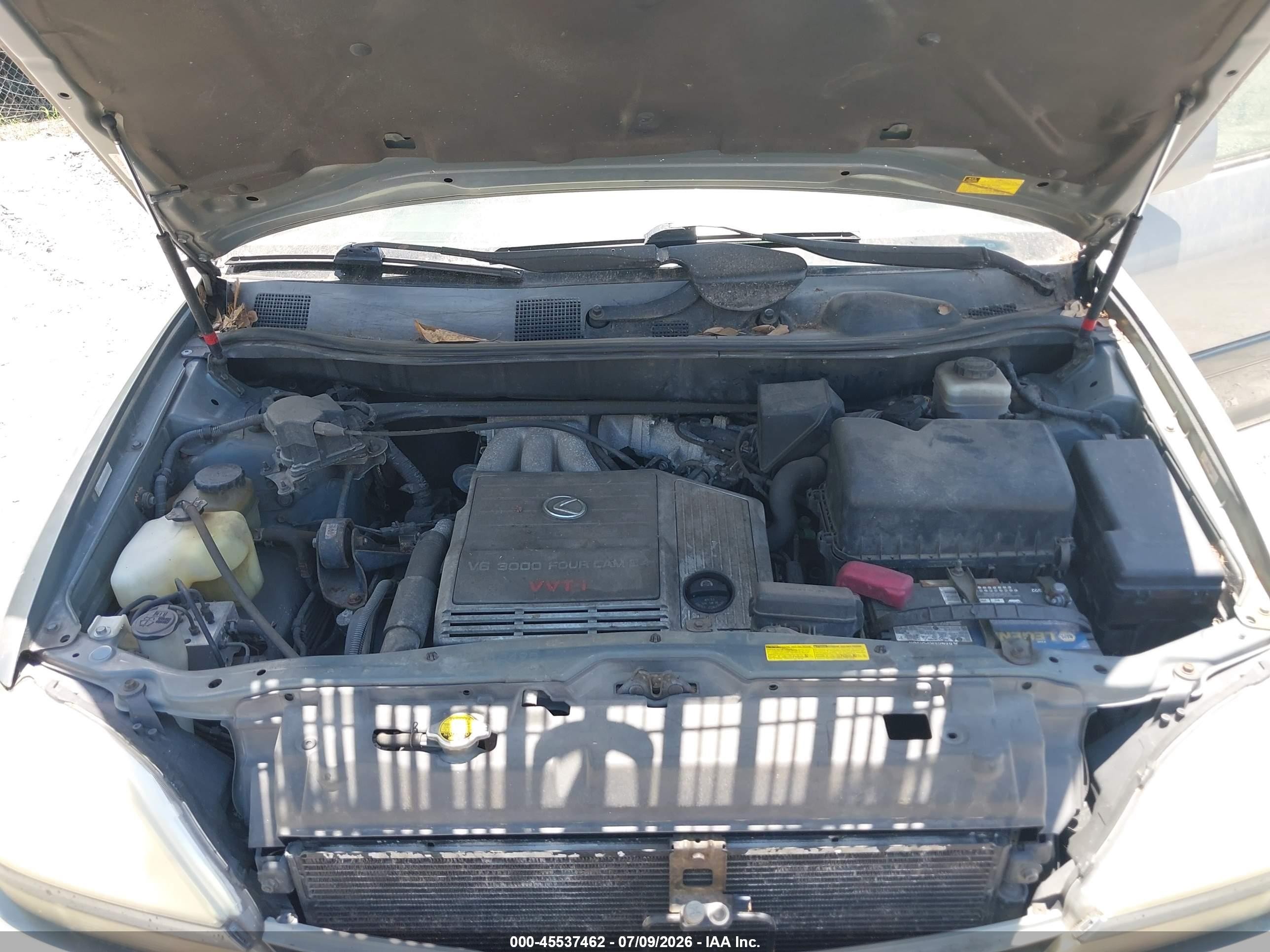 2001 Lexus Rx 300   Gray vin: JTJGF10U510115519