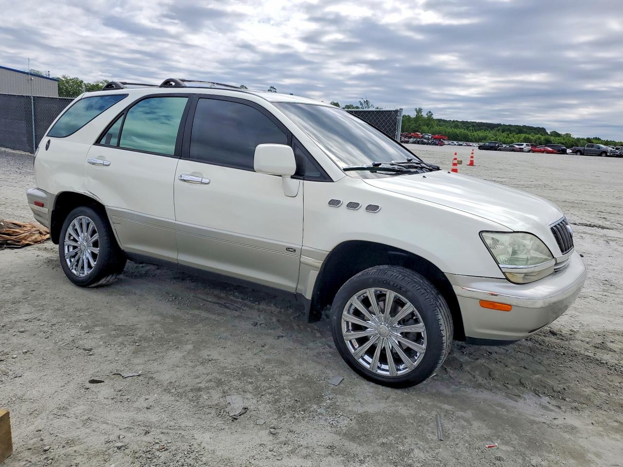 2002 Lexus Rx 300 White vin: JTJGF10U520119880