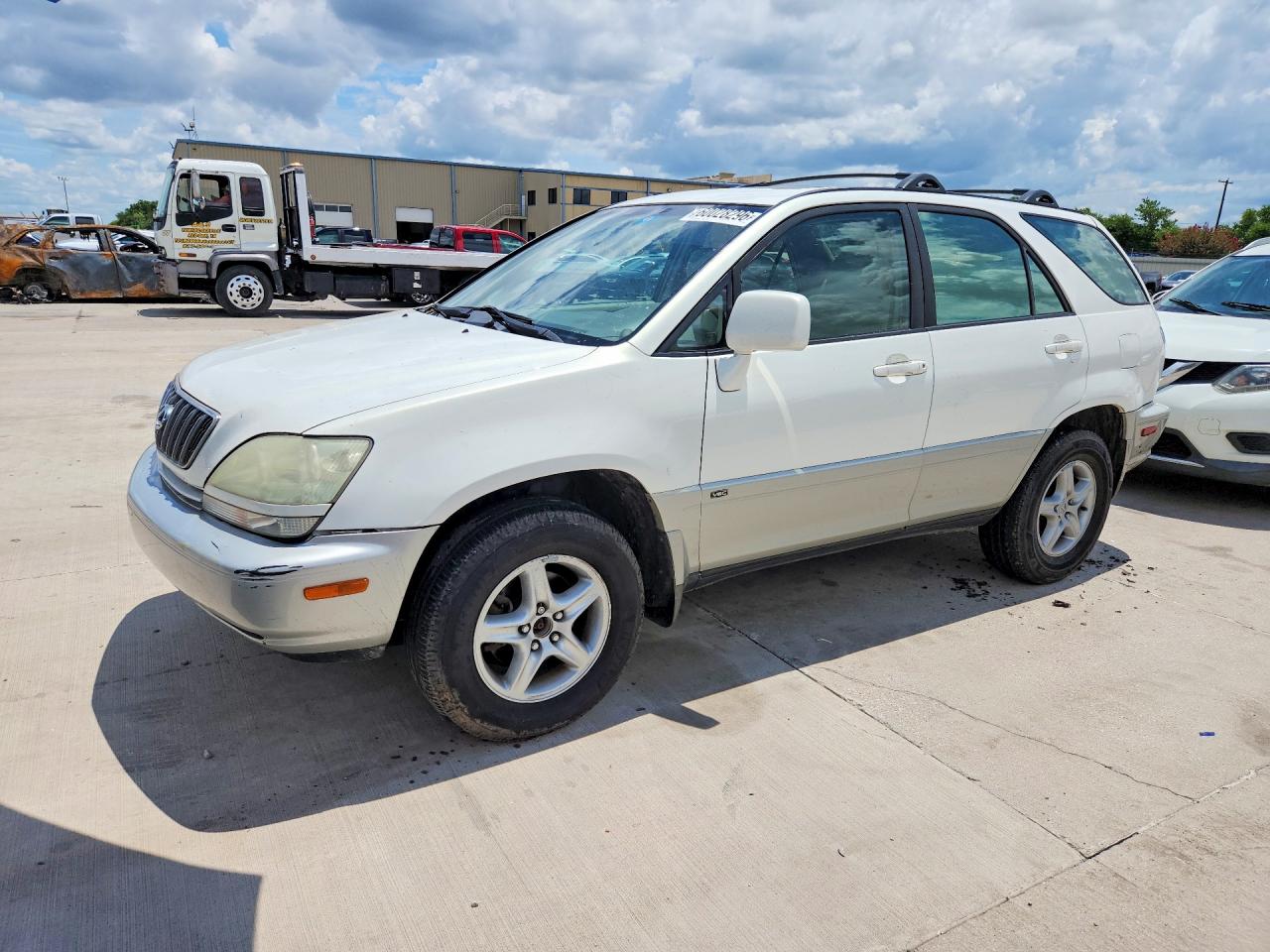 2002 Lexus Rx 300 White vin: JTJGF10U520147758