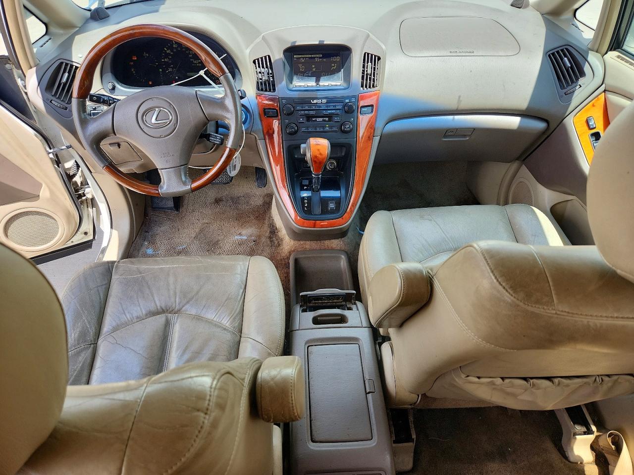 2002 Lexus Rx 300 White vin: JTJGF10U520147758