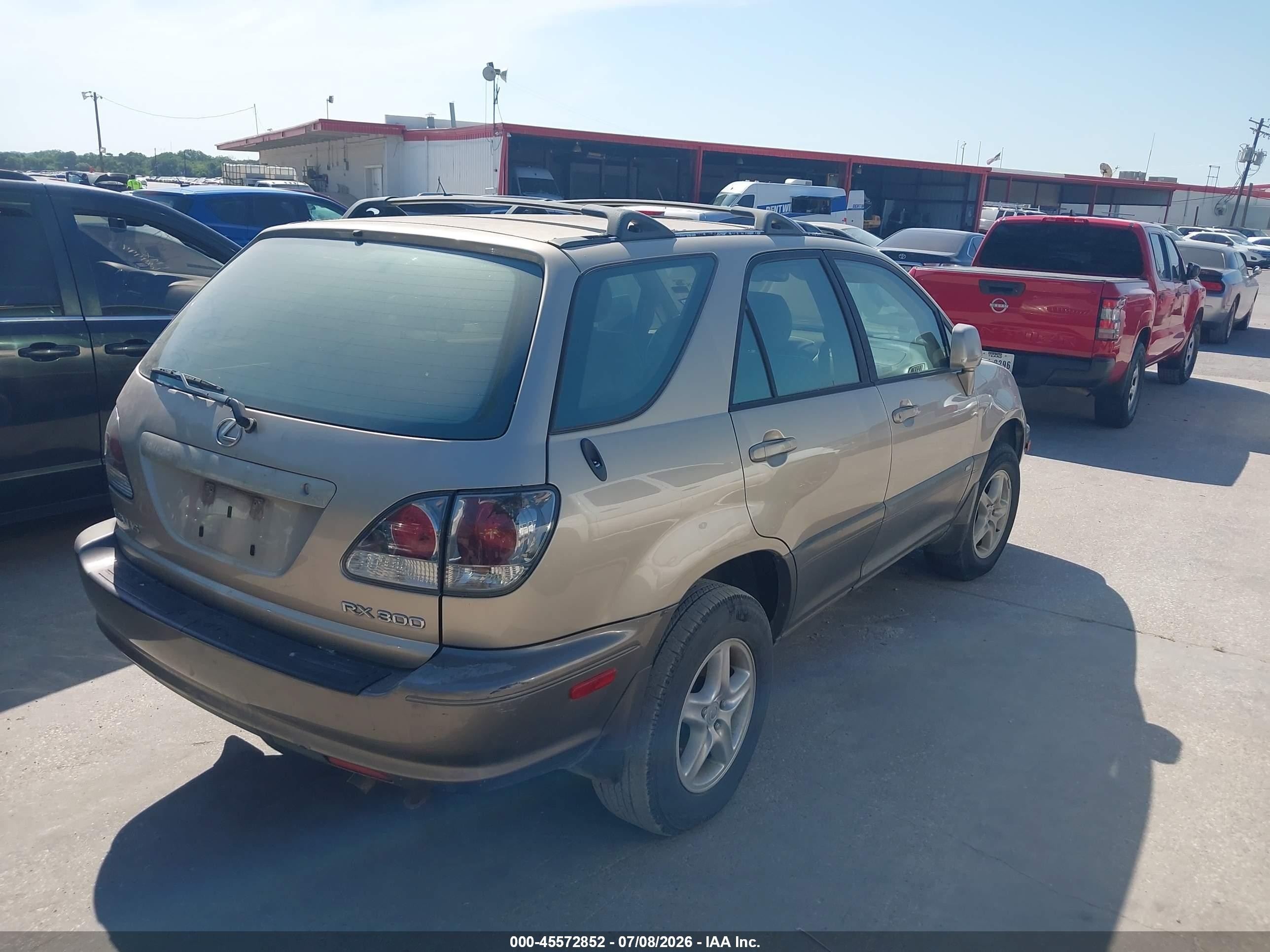 2003 Lexus Rx 300   Beige vin: JTJGF10U530157823