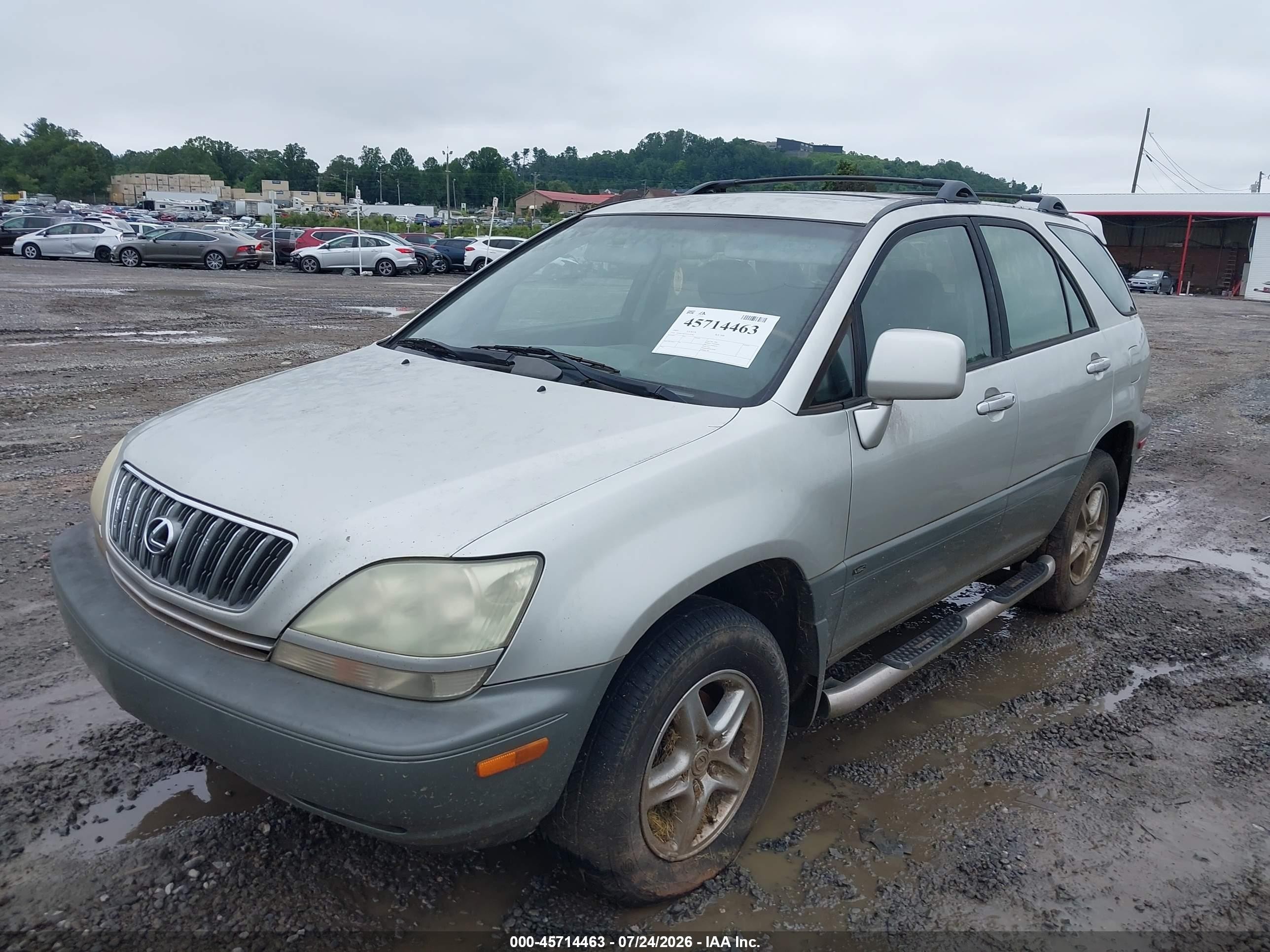2003 Lexus Rx 300   Silver vin: JTJGF10U530159362