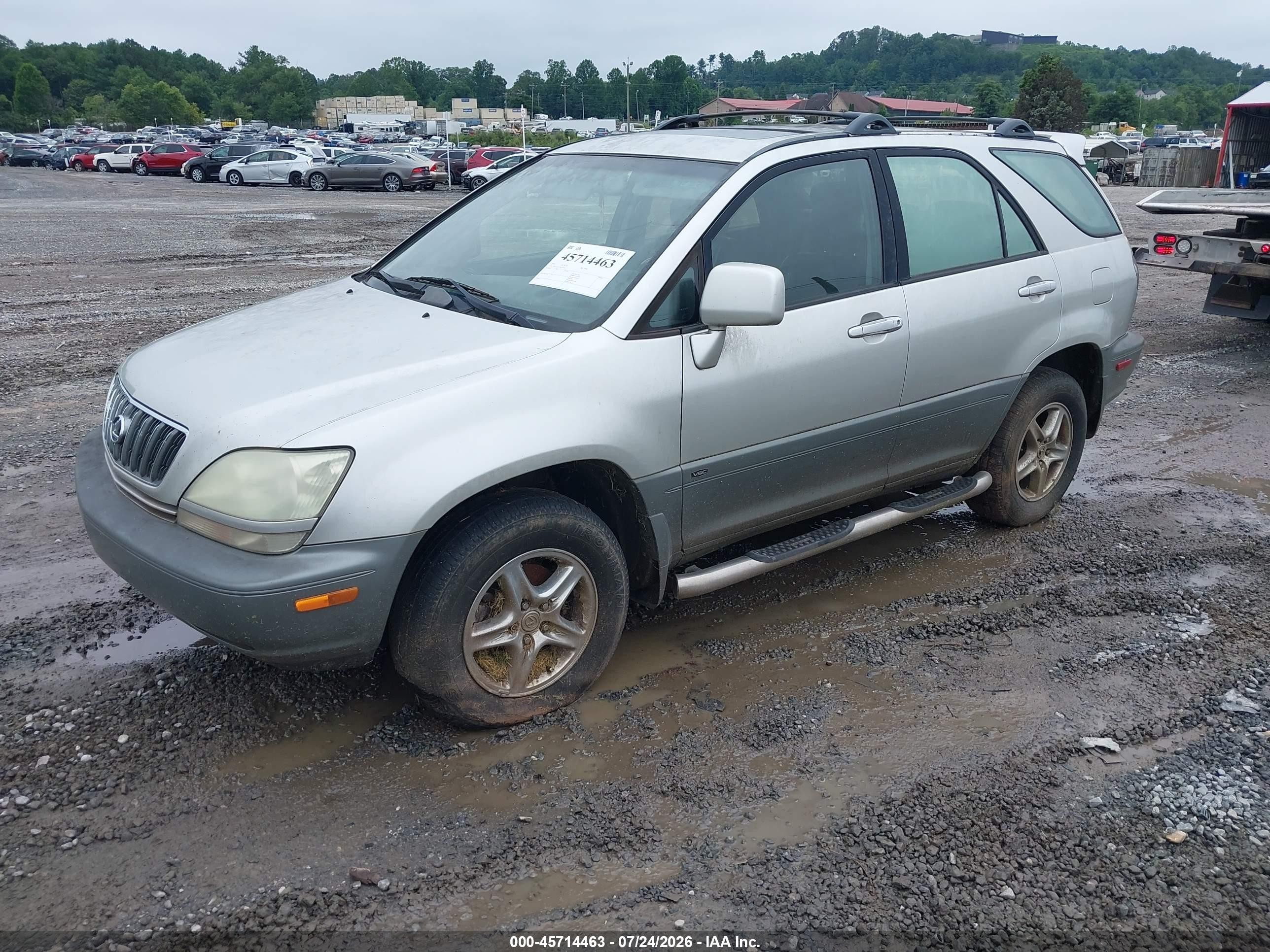 2003 Lexus Rx 300   Silver vin: JTJGF10U530159362