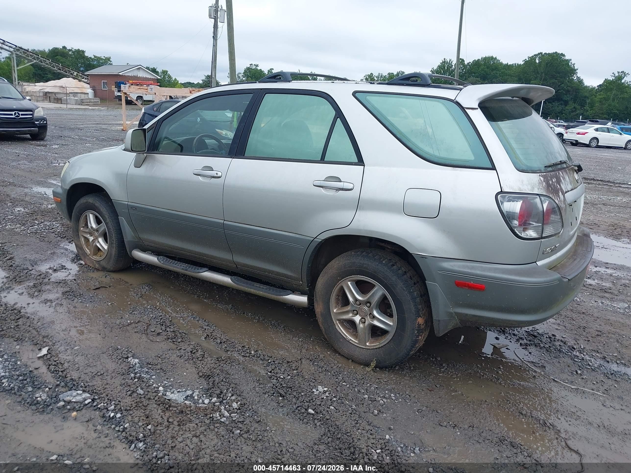 2003 Lexus Rx 300   Silver vin: JTJGF10U530159362