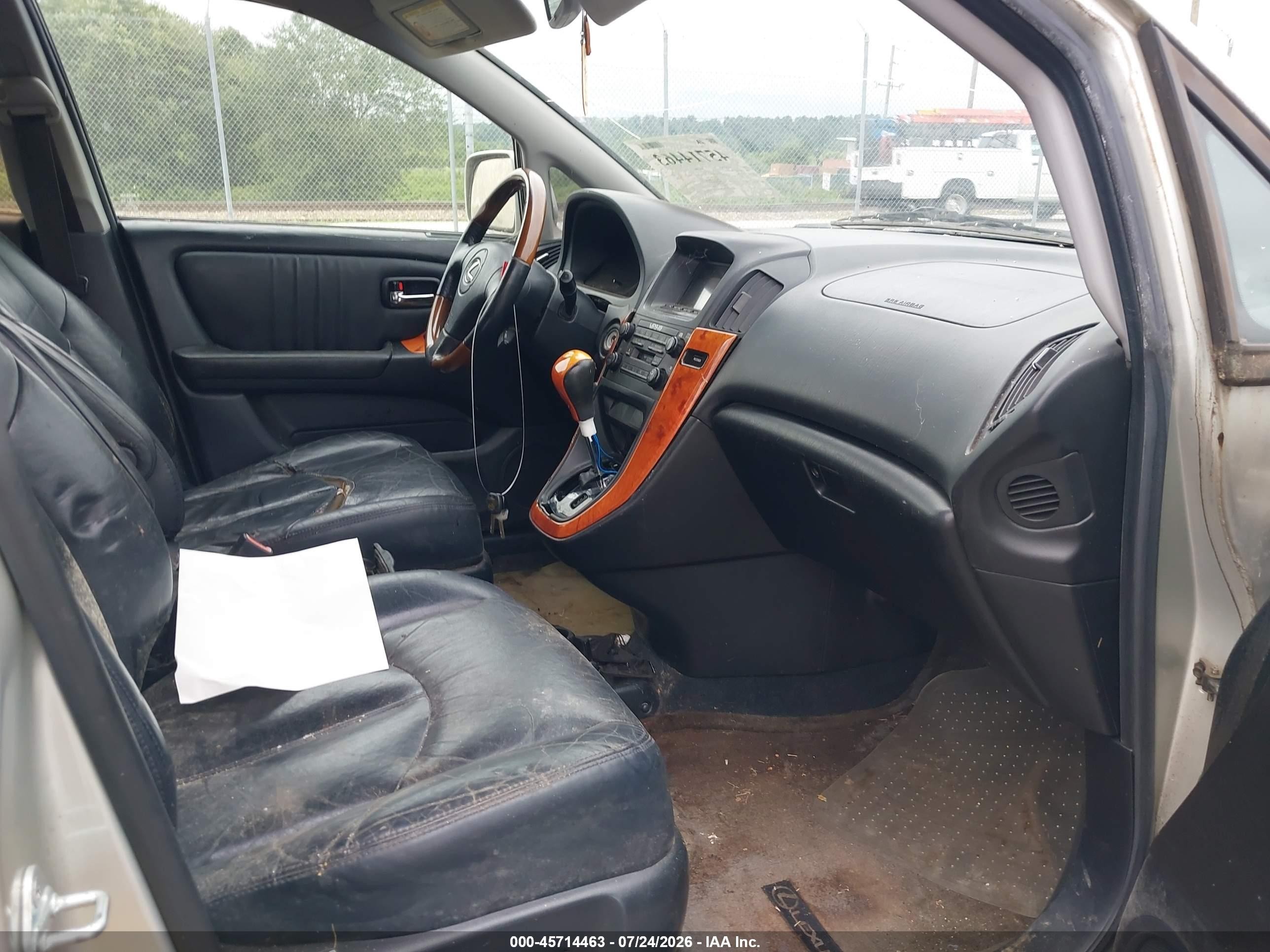 2003 Lexus Rx 300   Silver vin: JTJGF10U530159362