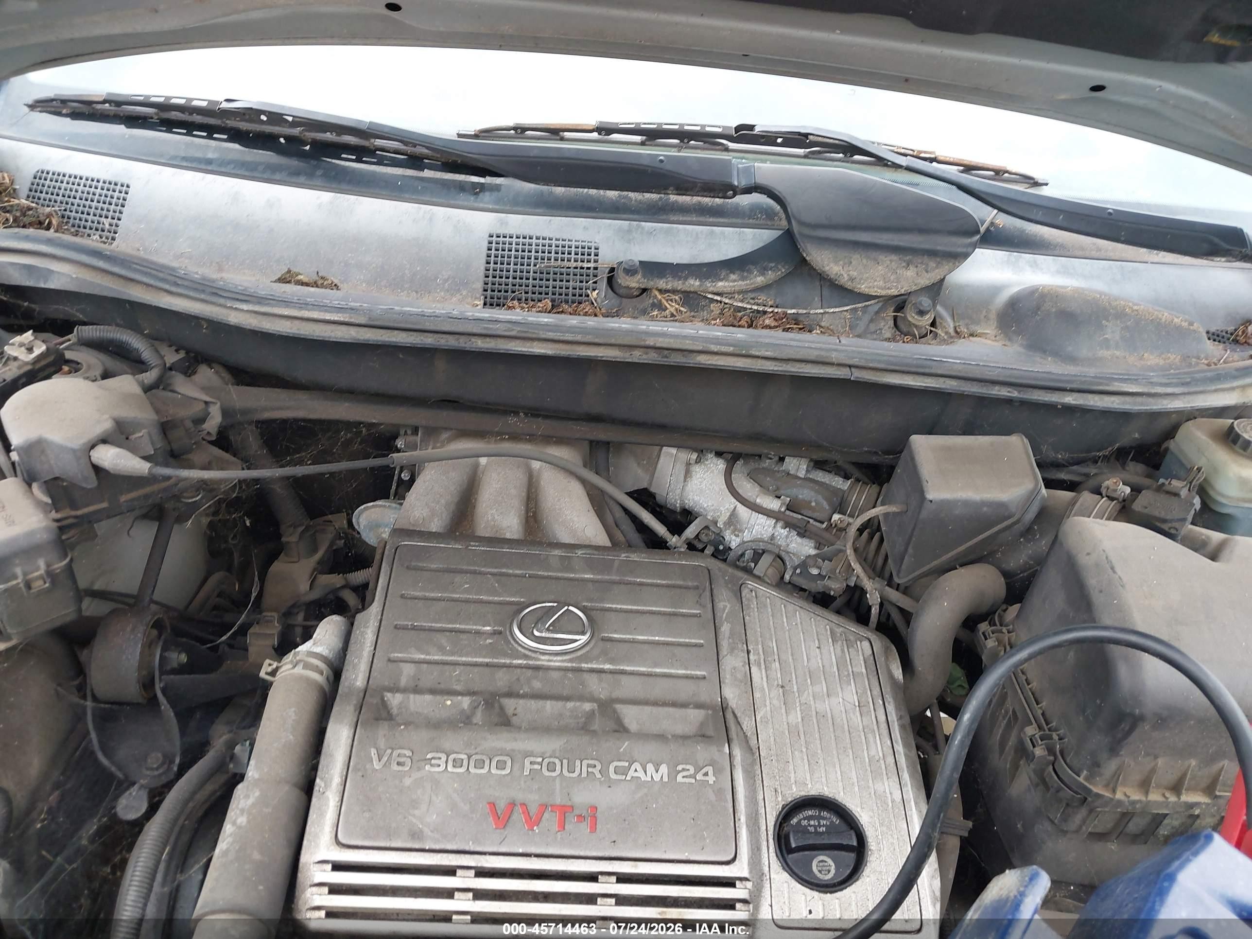 2003 Lexus Rx 300   Silver vin: JTJGF10U530159362