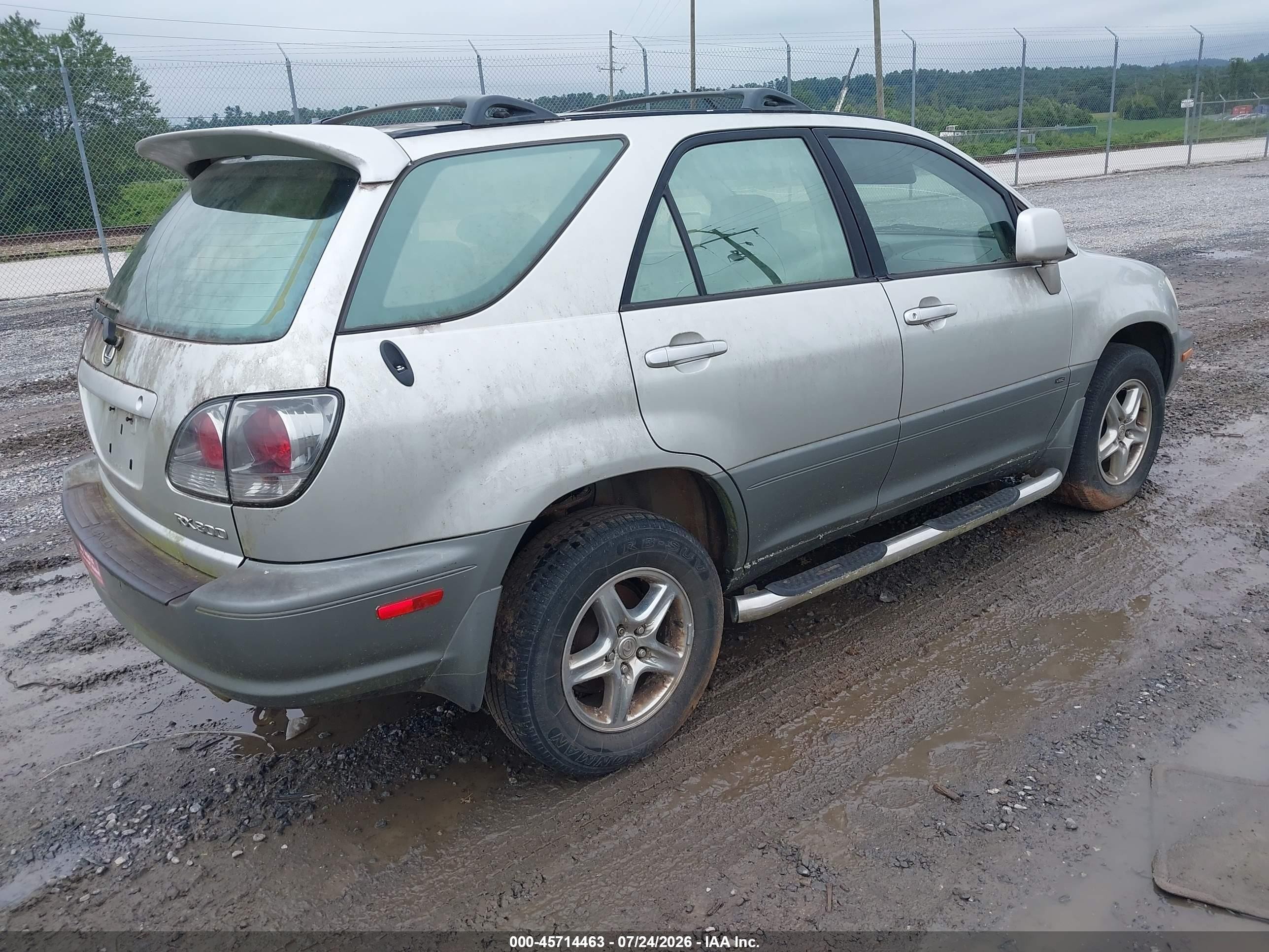 2003 Lexus Rx 300   Silver vin: JTJGF10U530159362