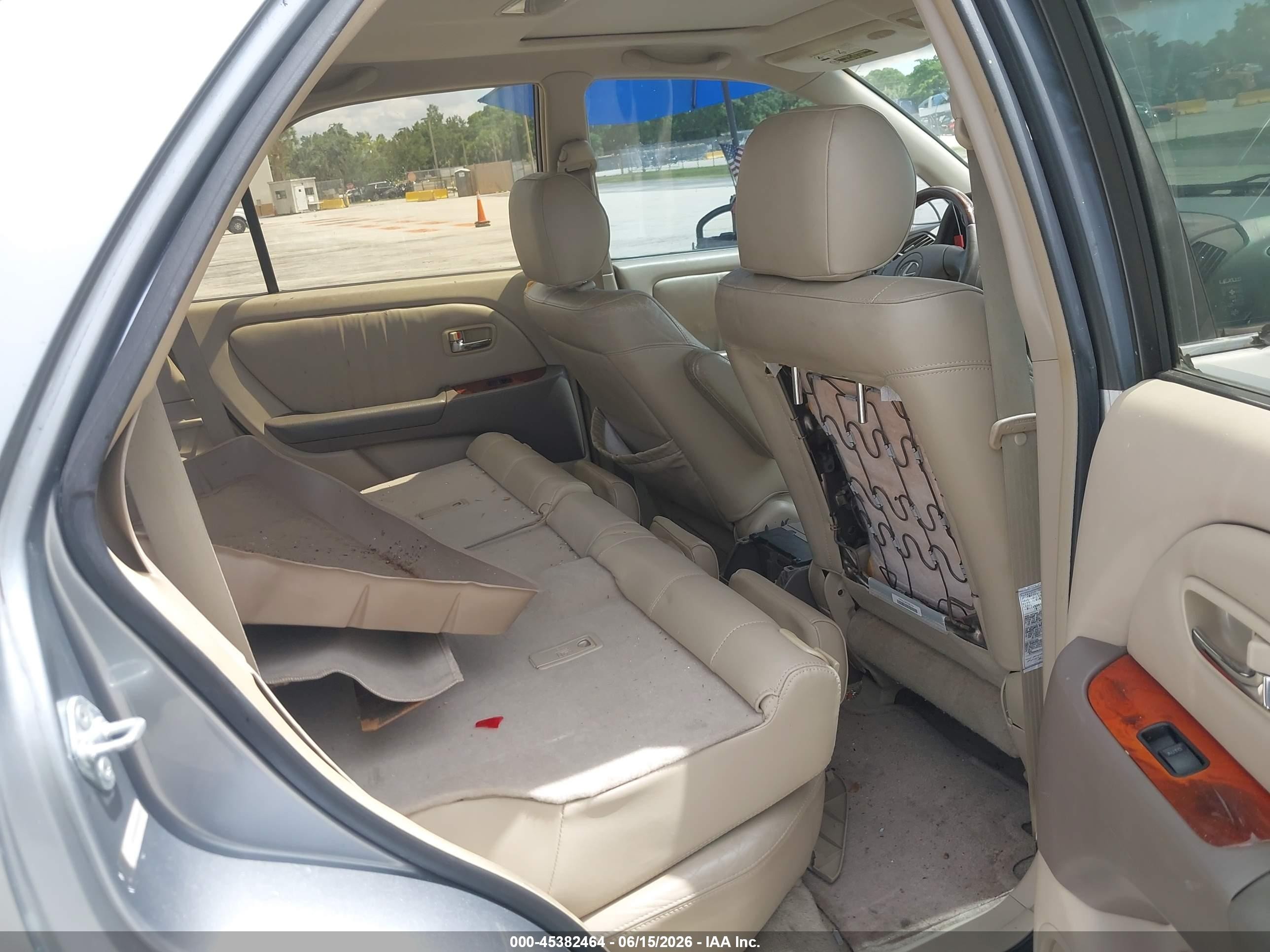2003 Lexus Rx 300   Silver vin: JTJGF10U530160429