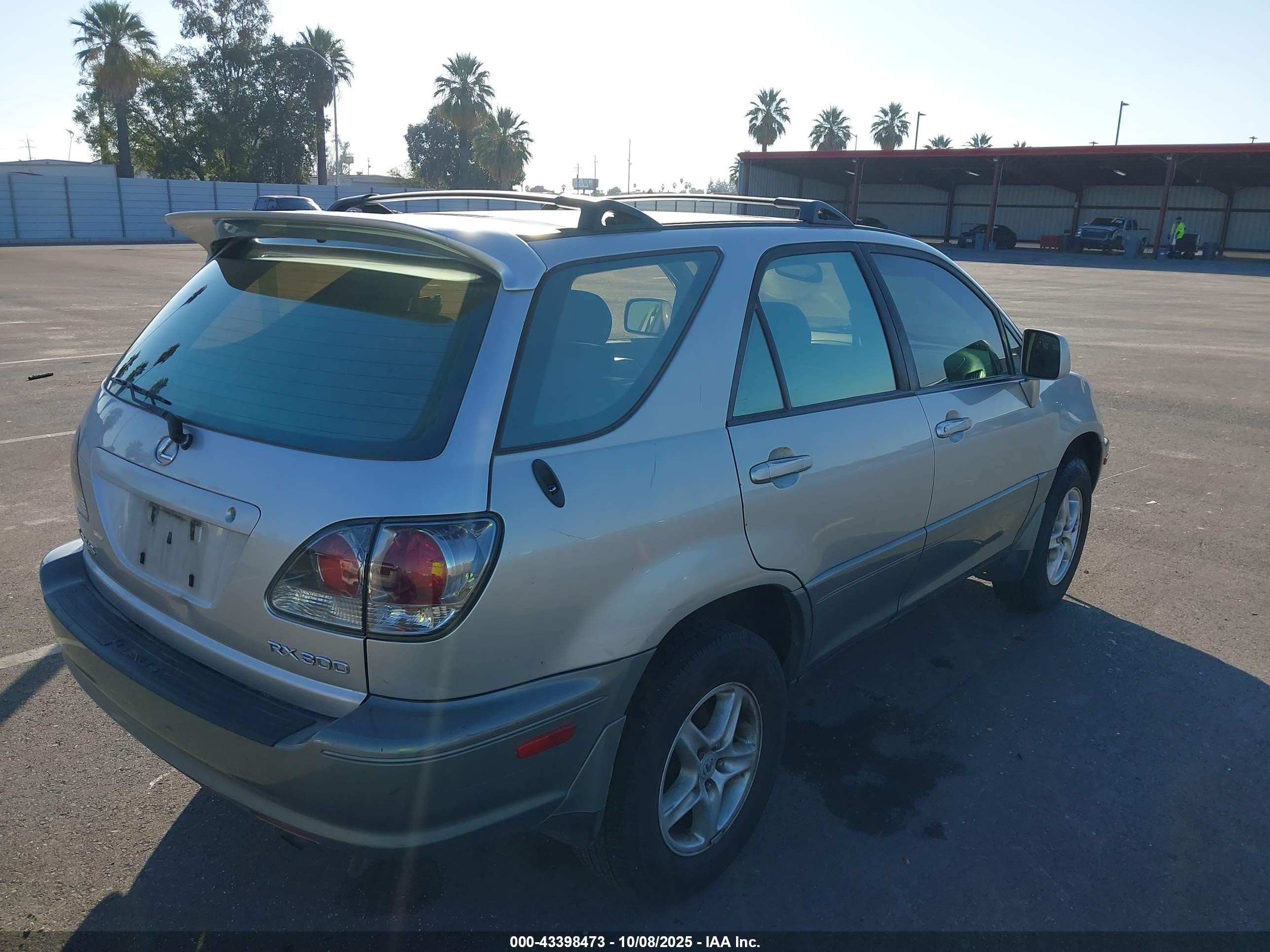 2001 Lexus Rx 300   Серебряный vin: JTJGF10U610117988