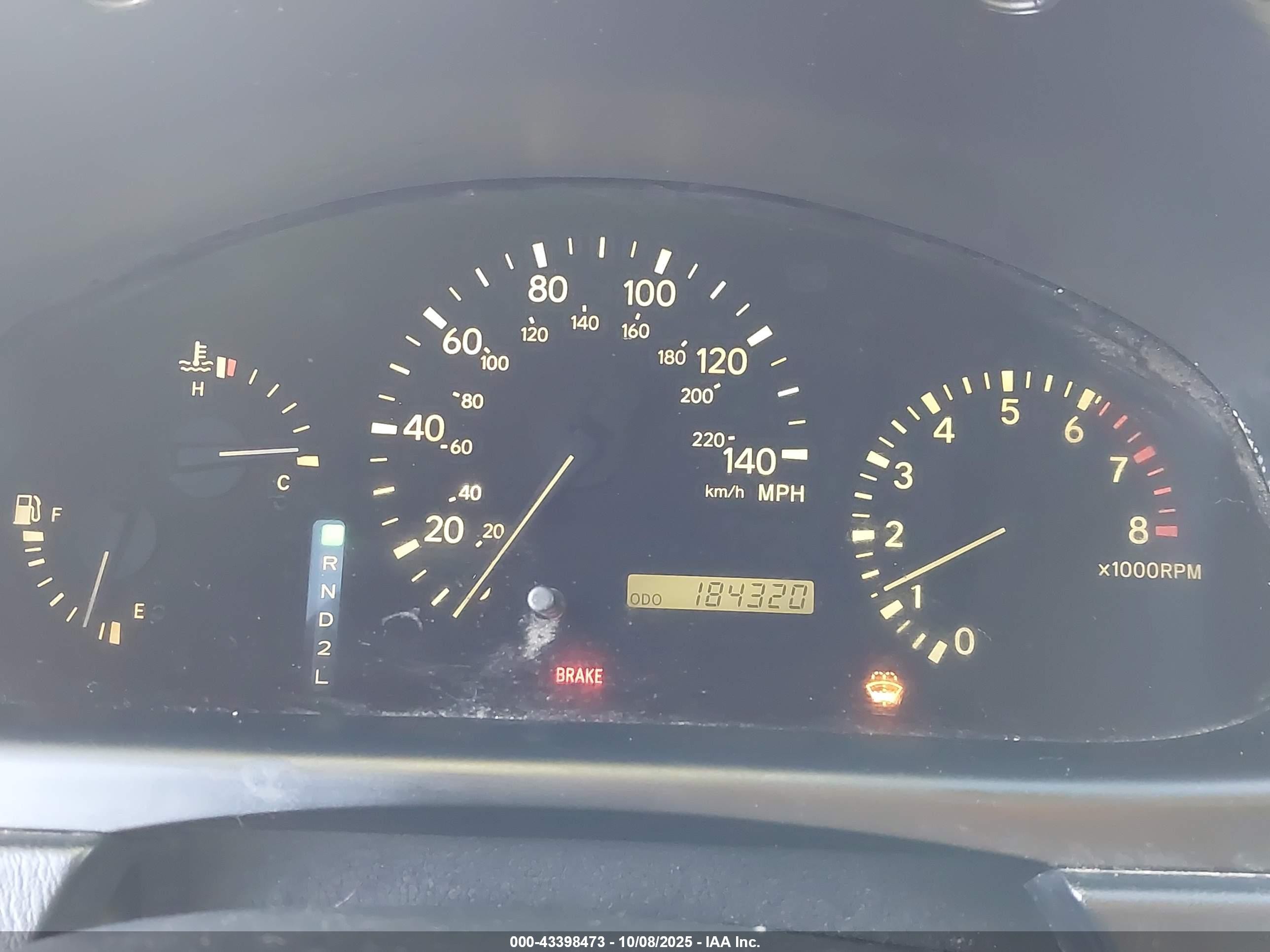 2001 Lexus Rx 300   Серебряный vin: JTJGF10U610117988