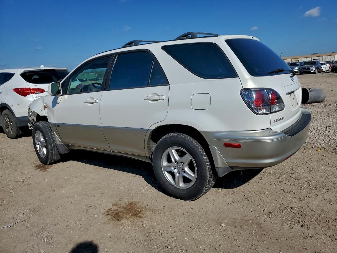 2002 Lexus Rx 300 White vin: JTJGF10U620124456