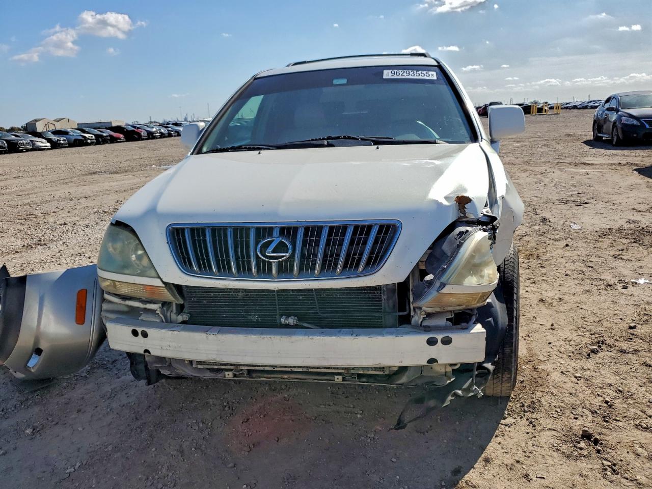 2002 Lexus Rx 300 White vin: JTJGF10U620124456