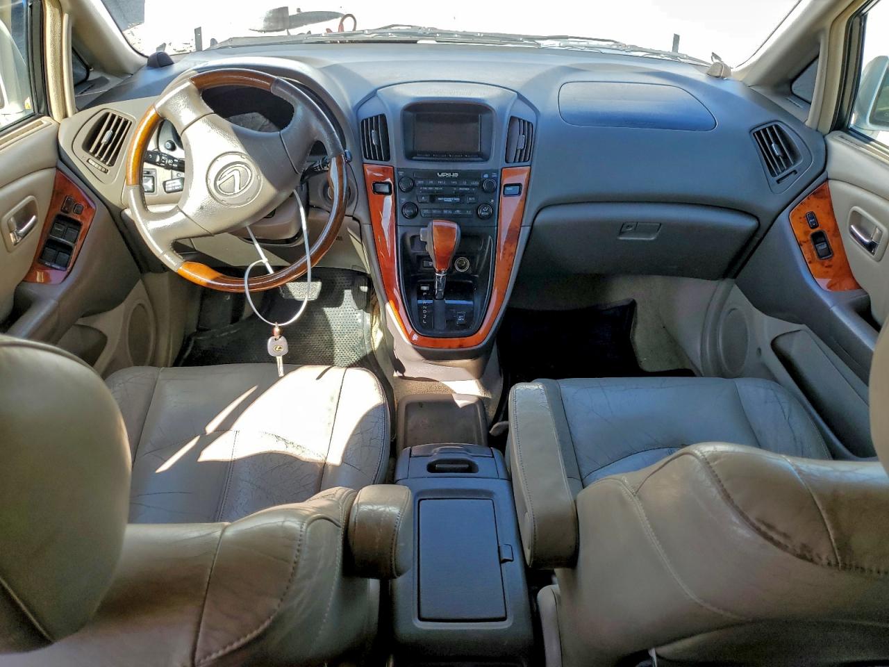 2002 Lexus Rx 300 White vin: JTJGF10U620124456