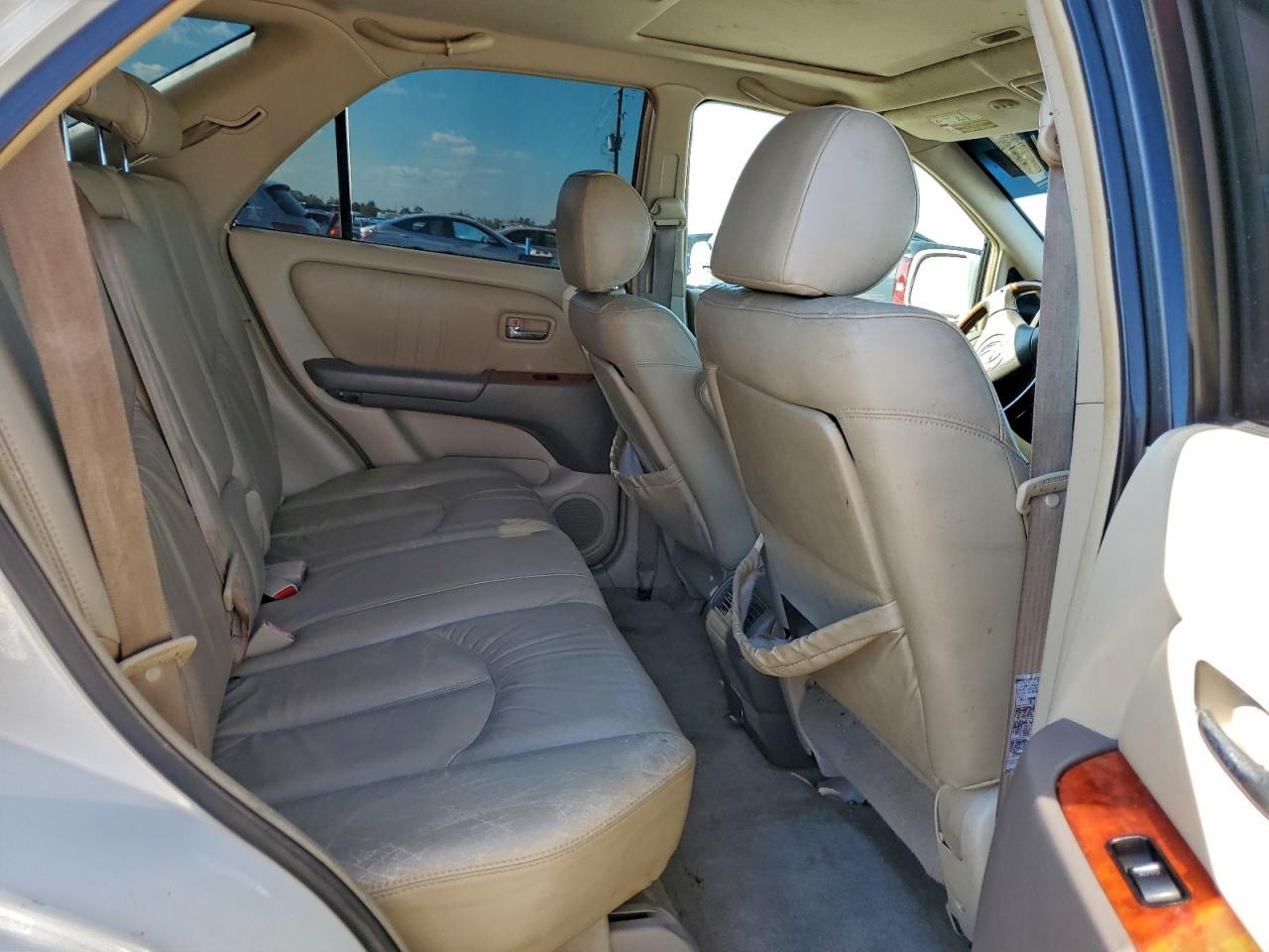 2002 Lexus Rx 300 White vin: JTJGF10U620124456