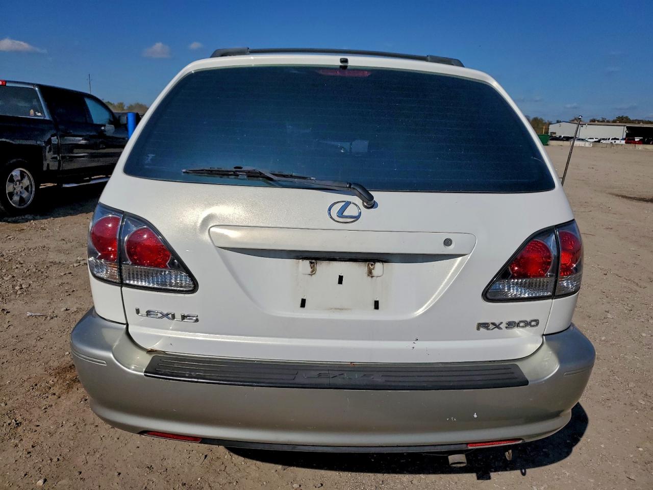 2002 Lexus Rx 300 White vin: JTJGF10U620124456