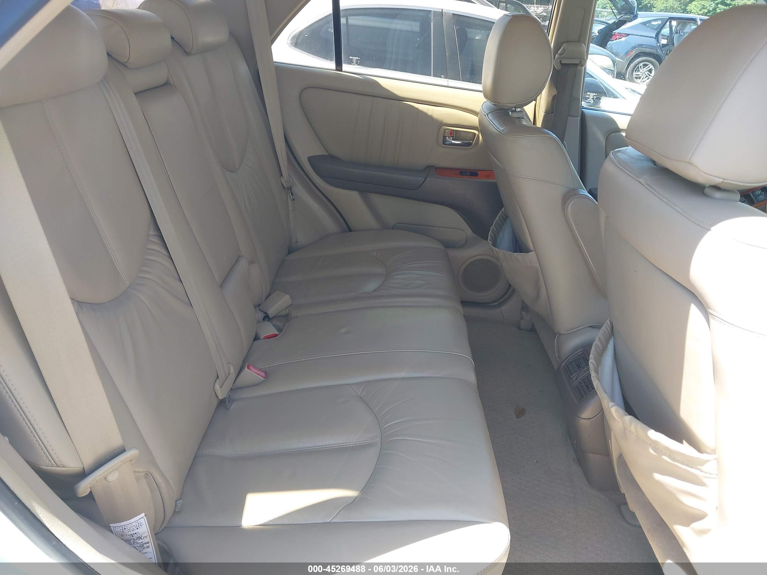 2002 Lexus Rx 300 White vin: JTJGF10U620149521