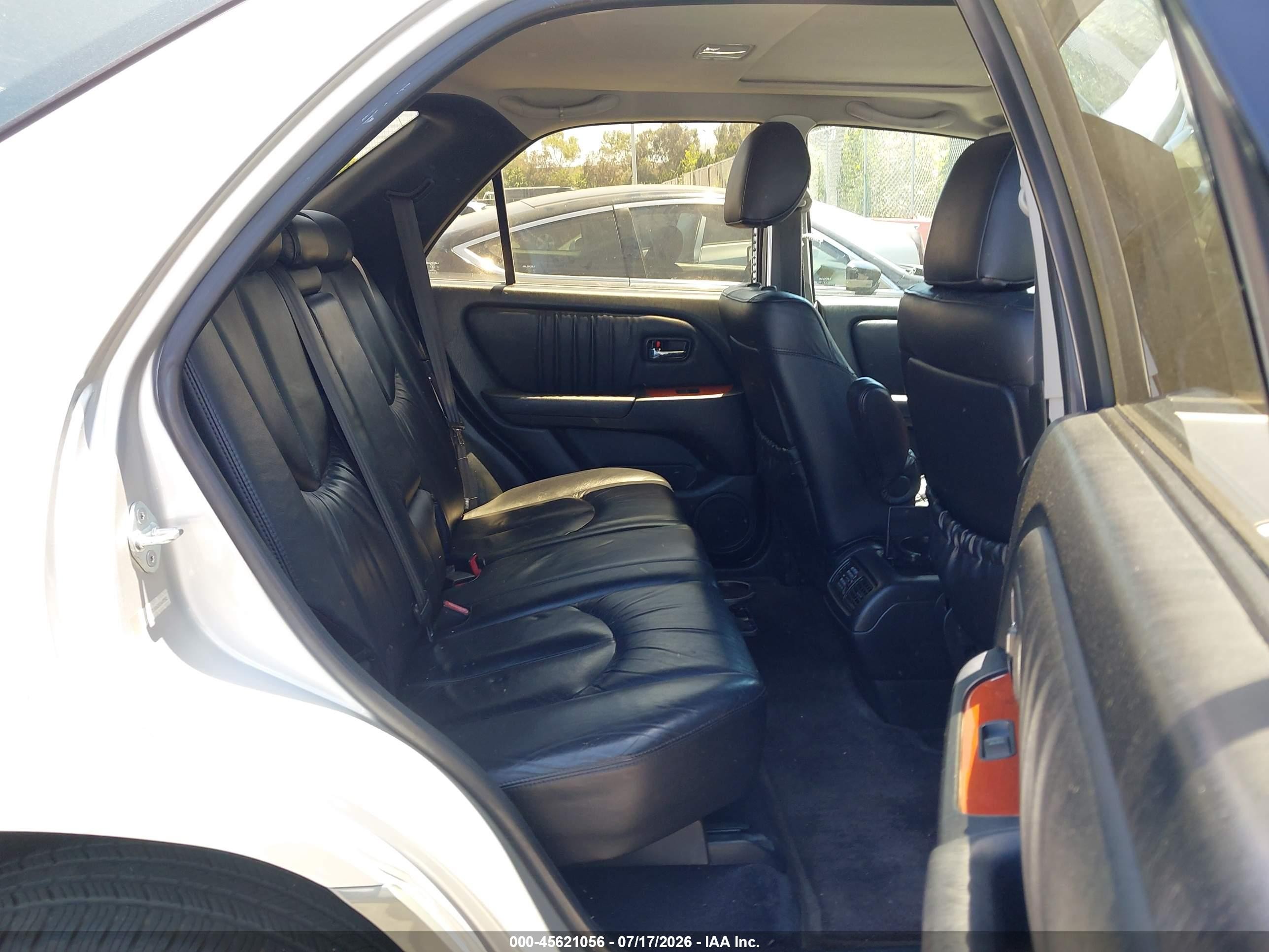 2002 Lexus Rx 300 Silver vin: JTJGF10U620149552