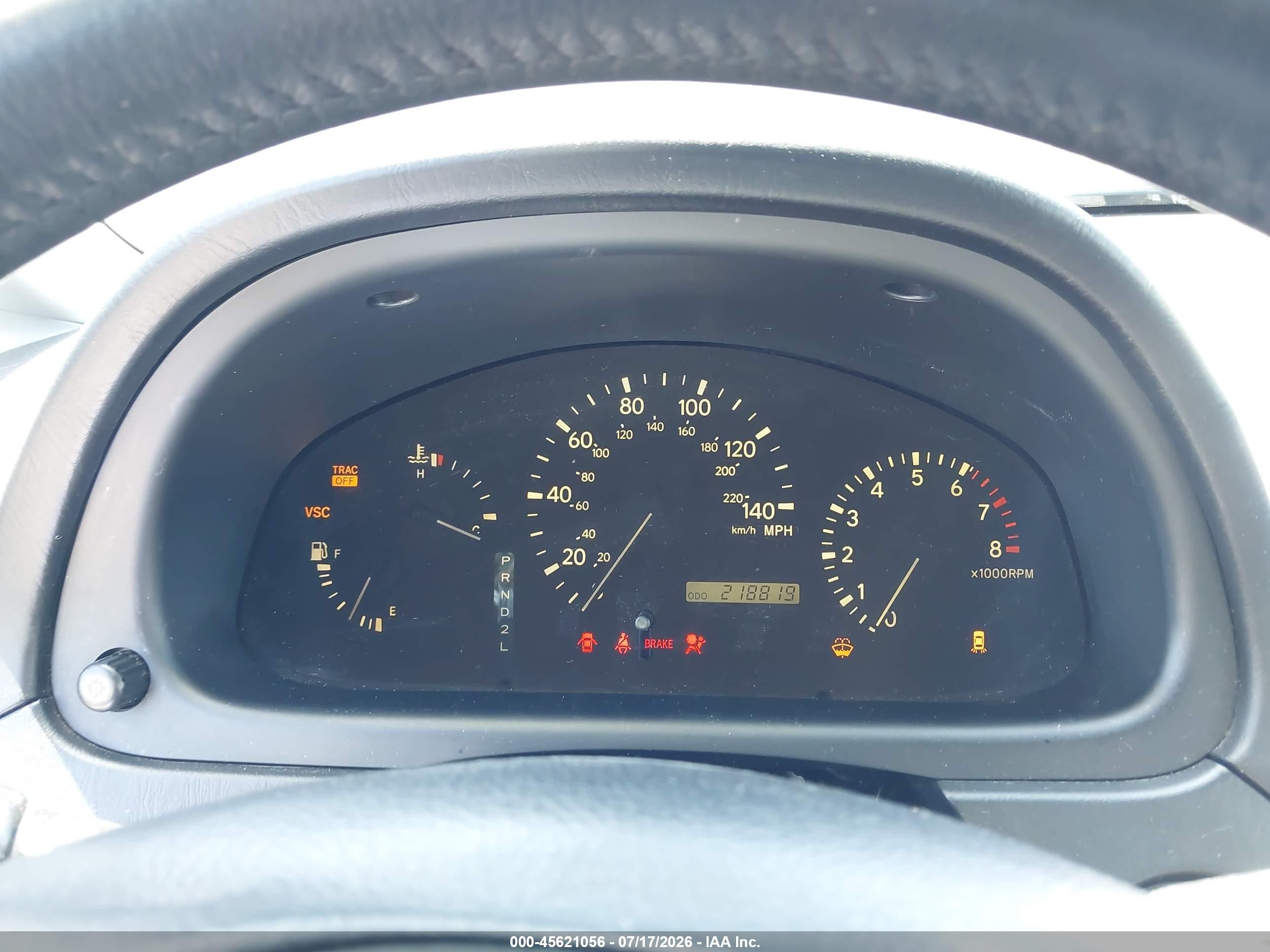 2002 Lexus Rx 300 Silver vin: JTJGF10U620149552