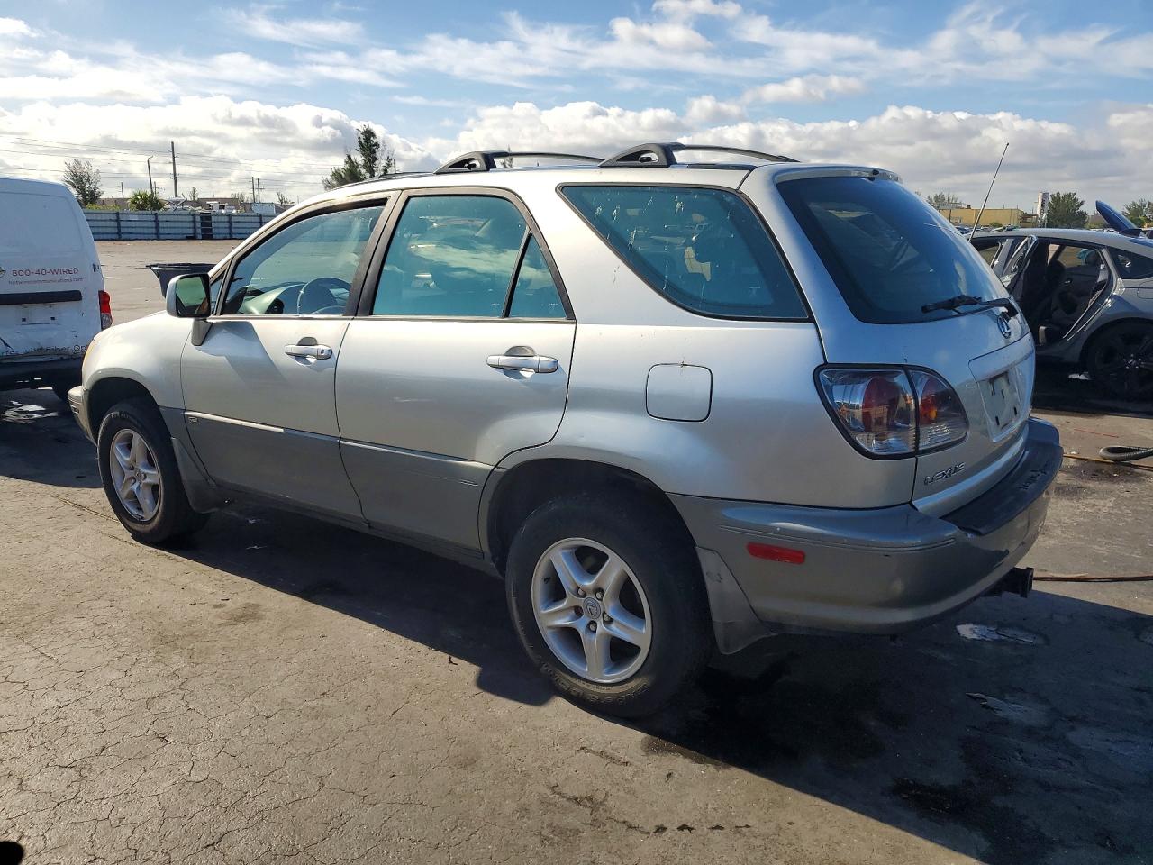 2003 Lexus Rx 300 Silver vin: JTJGF10U630154302
