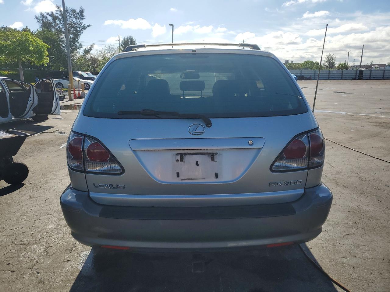 2003 Lexus Rx 300 Silver vin: JTJGF10U630154302