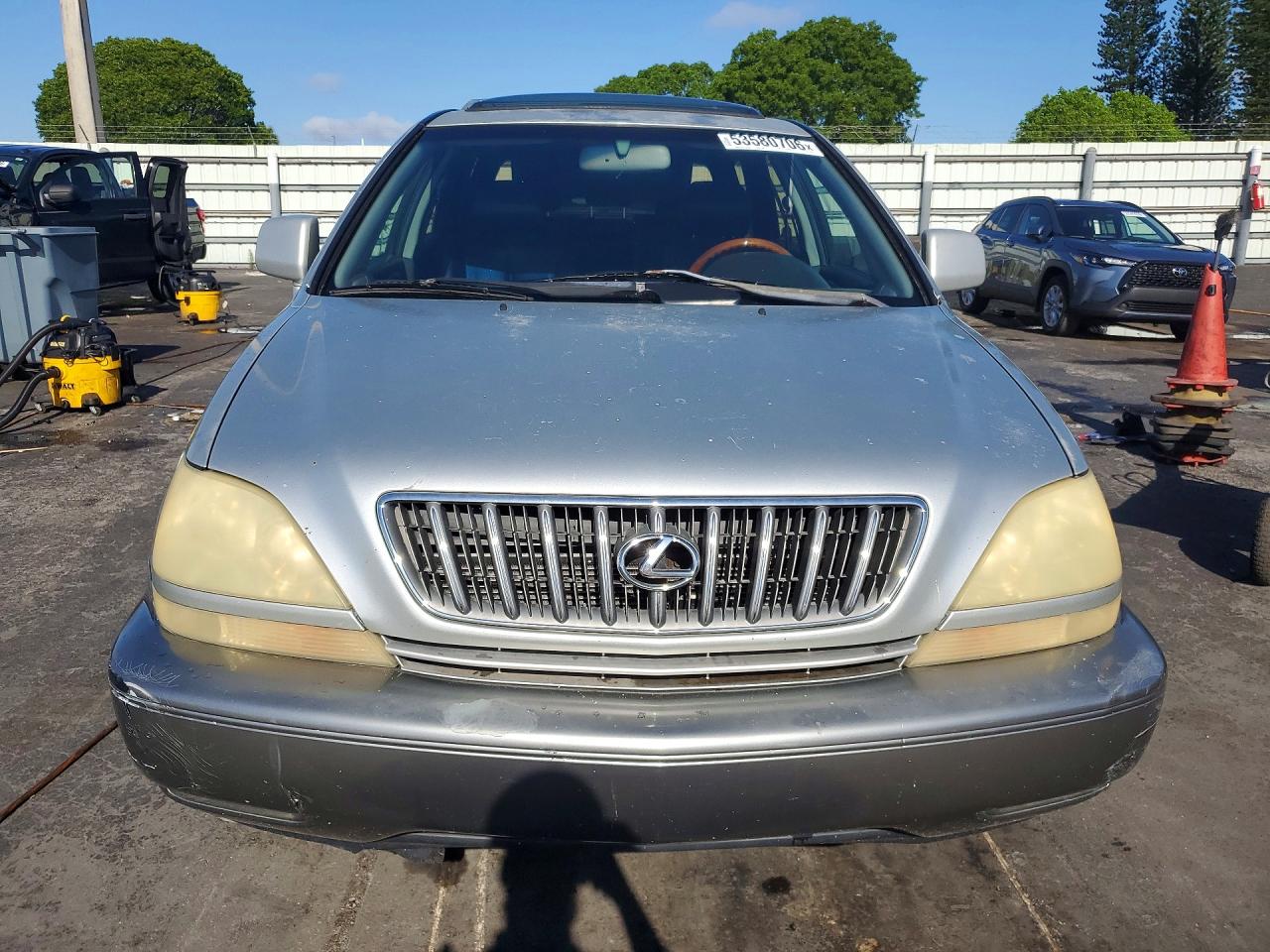 2003 Lexus Rx 300 Silver vin: JTJGF10U630154302