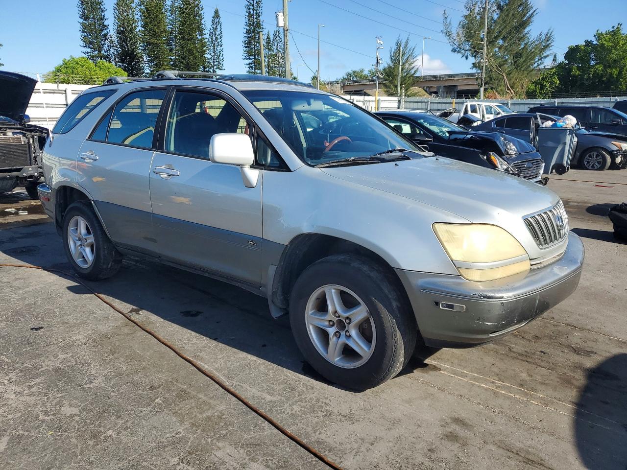 2003 Lexus Rx 300 Silver vin: JTJGF10U630154302