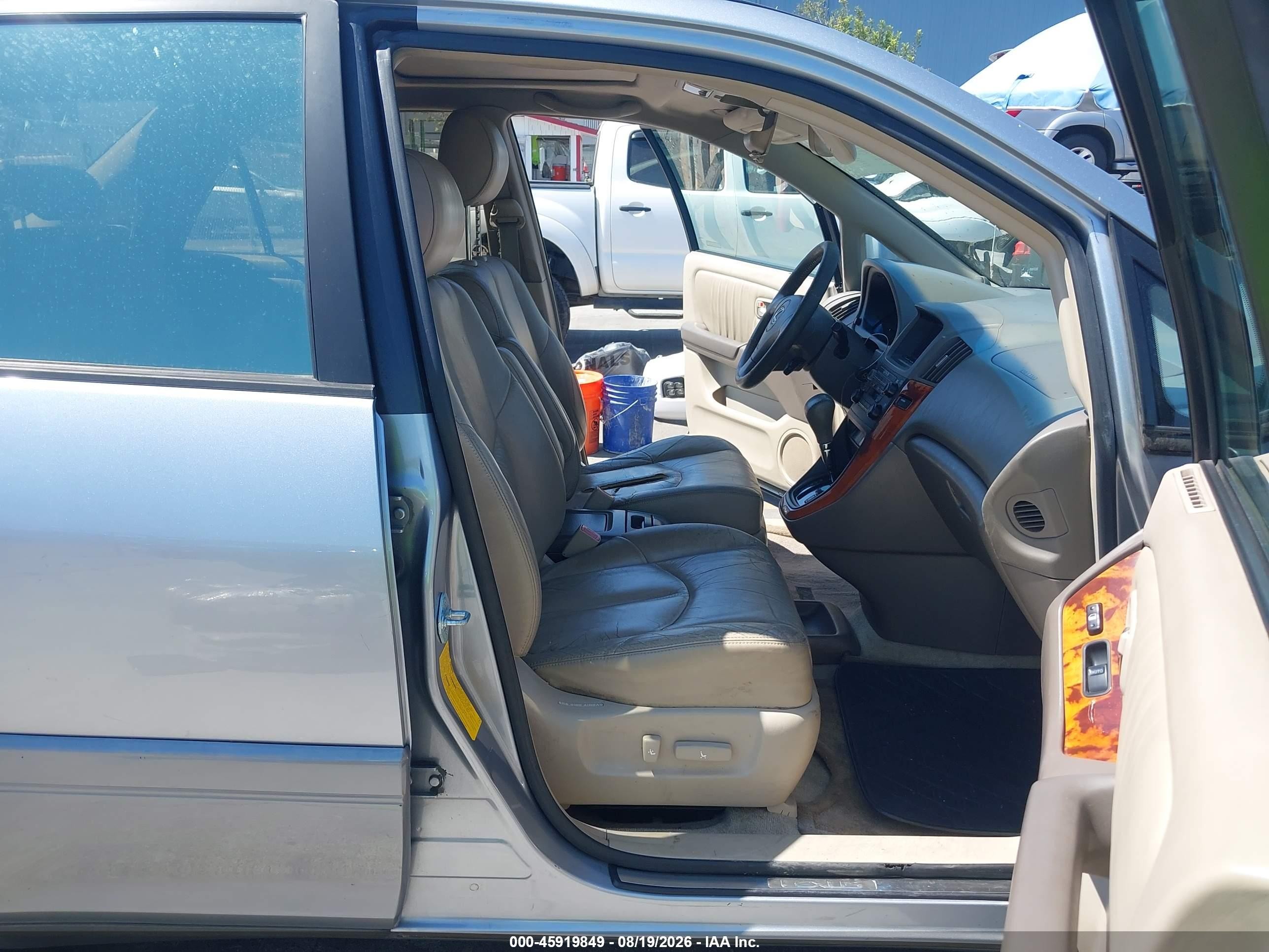 2003 Lexus Rx 300   Blue vin: JTJGF10U630161413