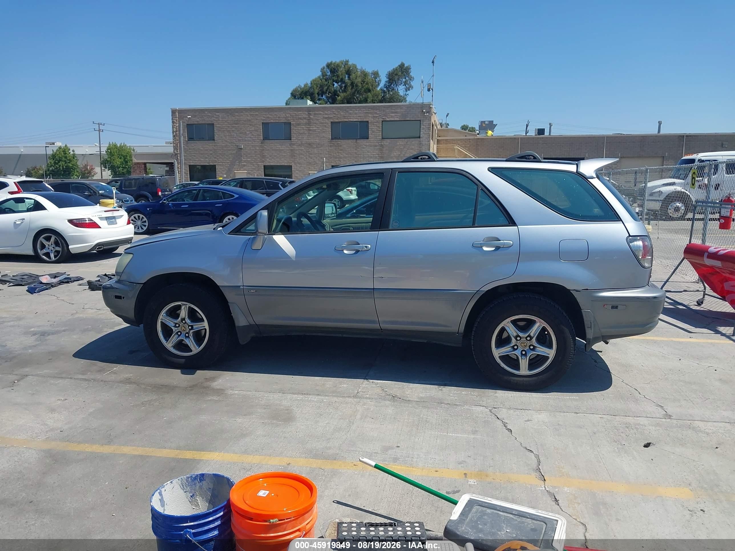 2003 Lexus Rx 300   Blue vin: JTJGF10U630161413