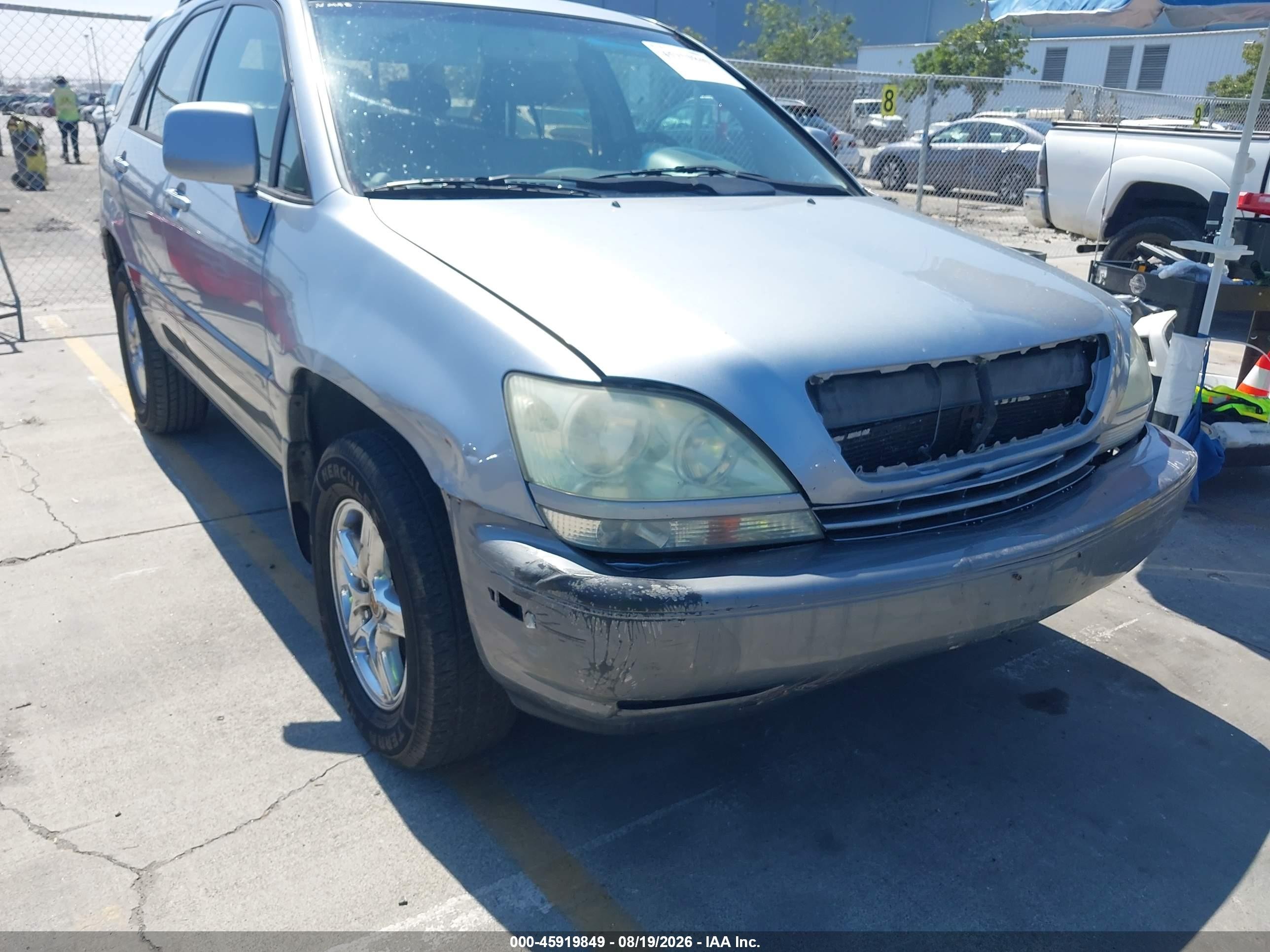 2003 Lexus Rx 300   Blue vin: JTJGF10U630161413