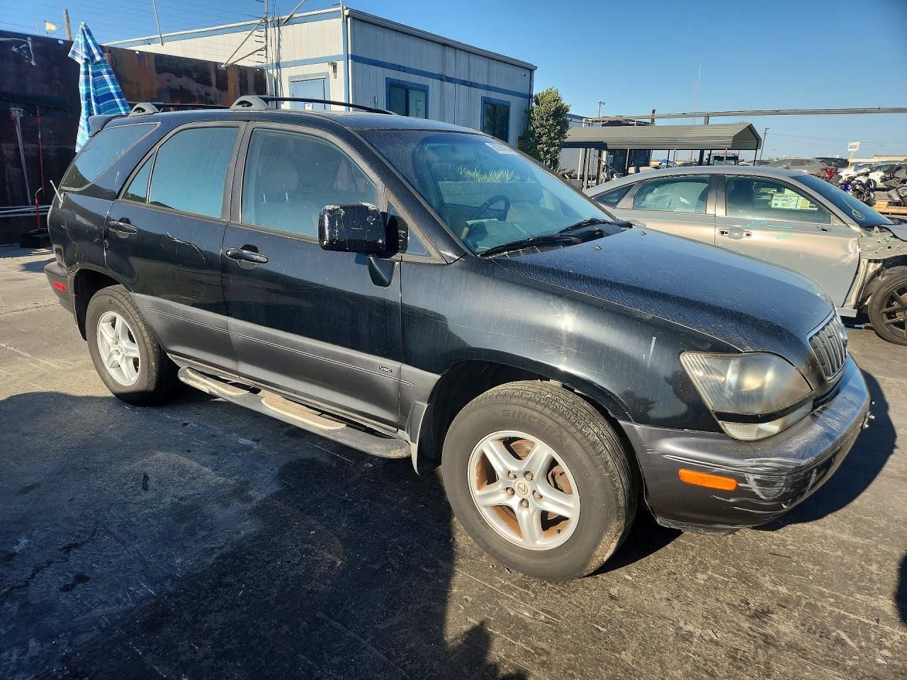 2001 Lexus Rx 300 Black vin: JTJGF10U710098593