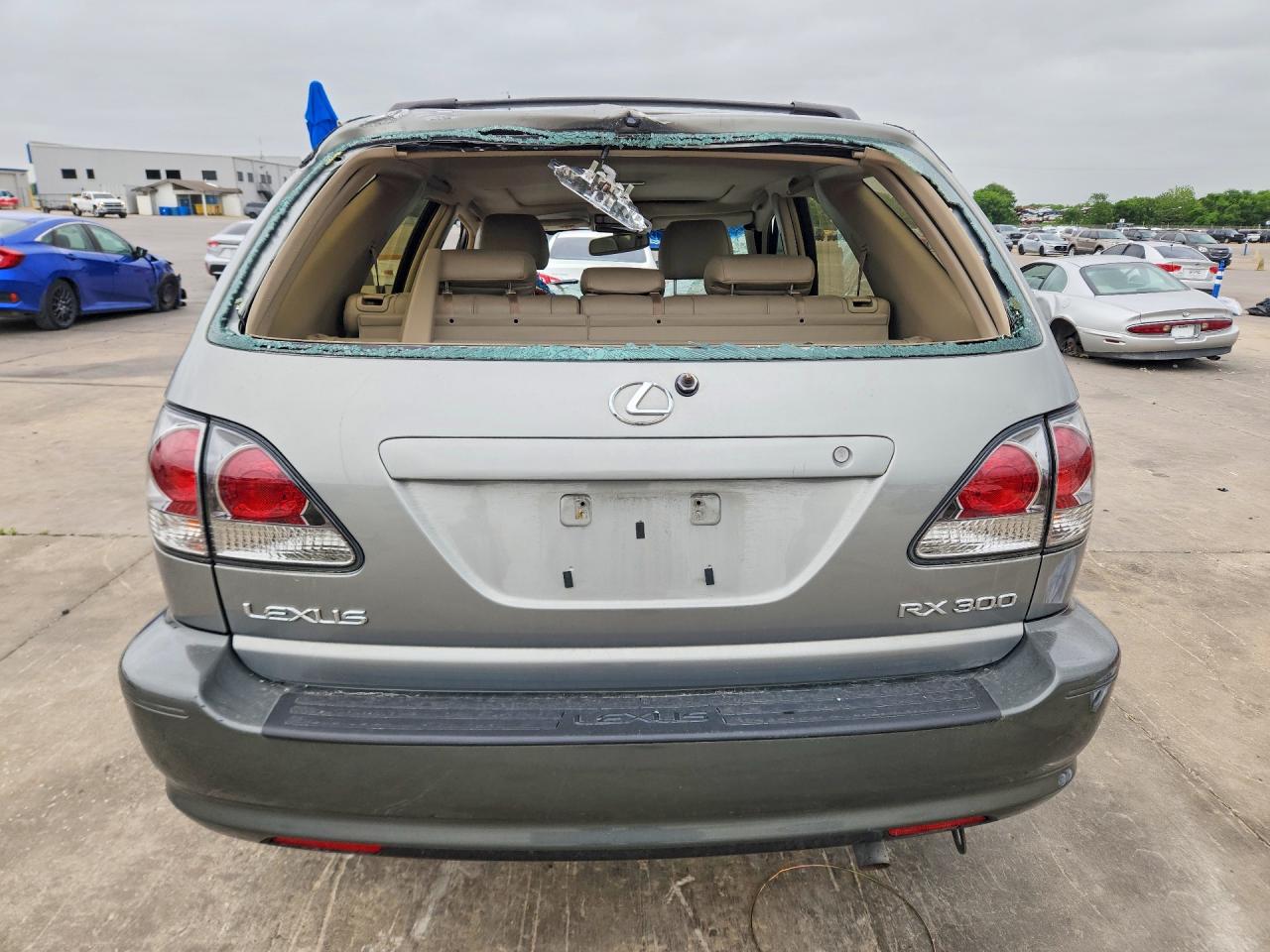 2001 Lexus Rx 300 Зеленый vin: JTJGF10U710112721