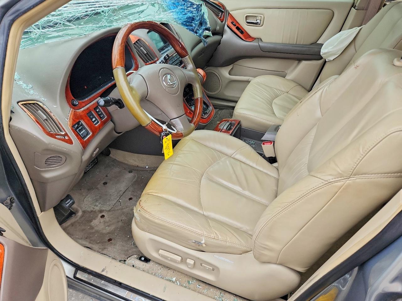 2001 Lexus Rx 300 Зеленый vin: JTJGF10U710112721